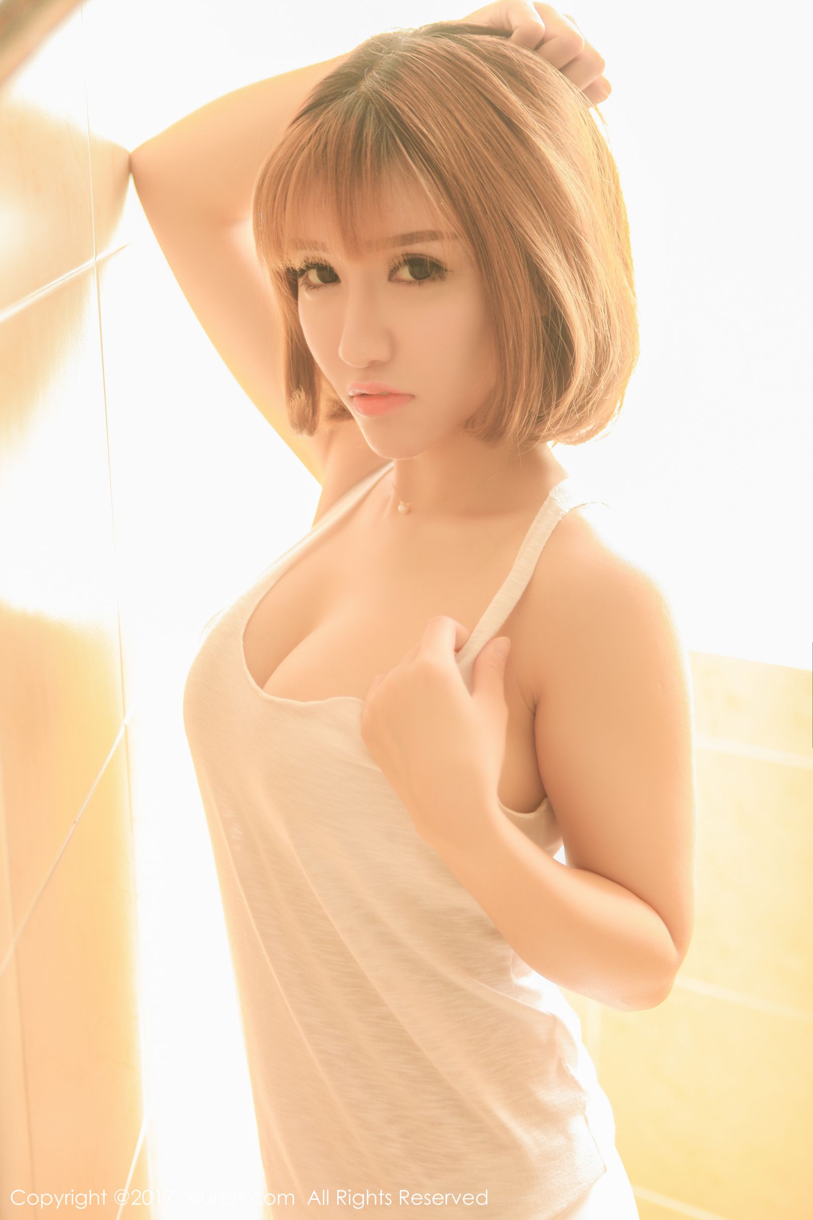 [XiuRen秀人网] No.722 K8傲娇萌萌Vivian - COS超级索尼子与梦幻七彩裙子 写真图片[(第28页)
