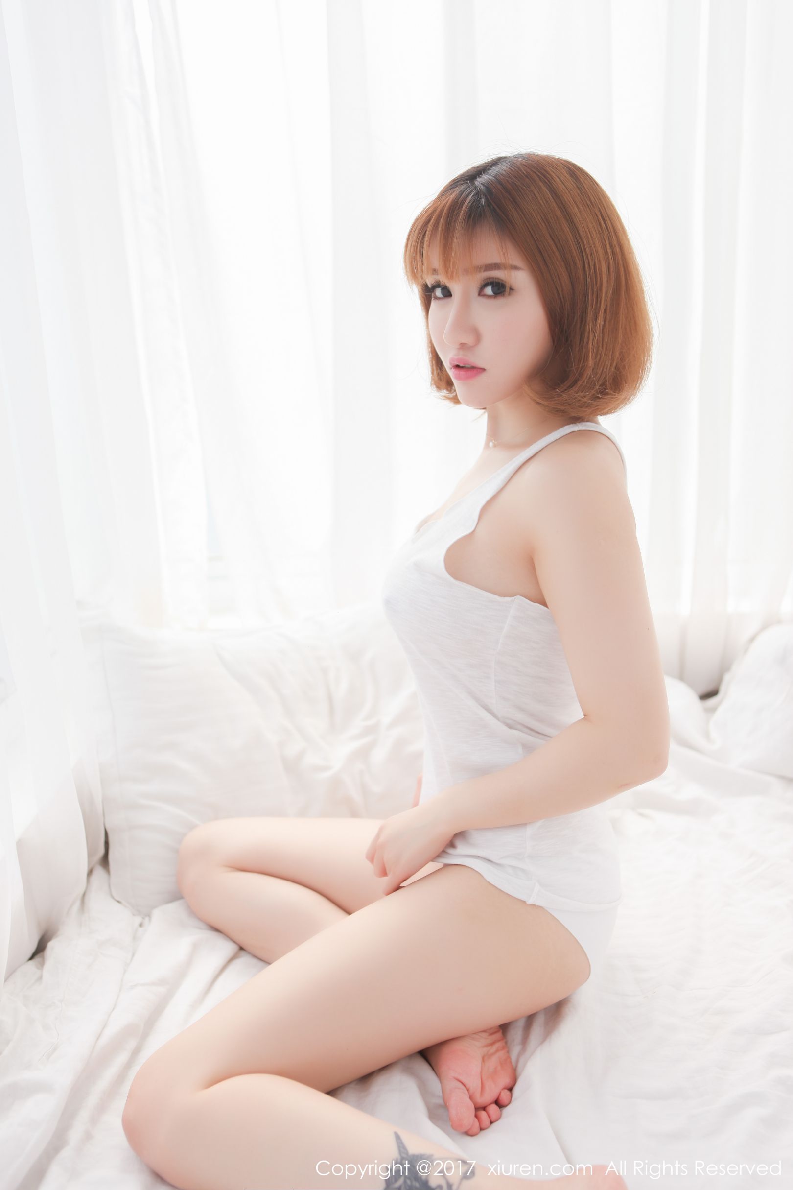 [XiuRen秀人网] No.722 K8傲娇萌萌Vivian - COS超级索尼子与梦幻七彩裙子 写真图片[(第49页)