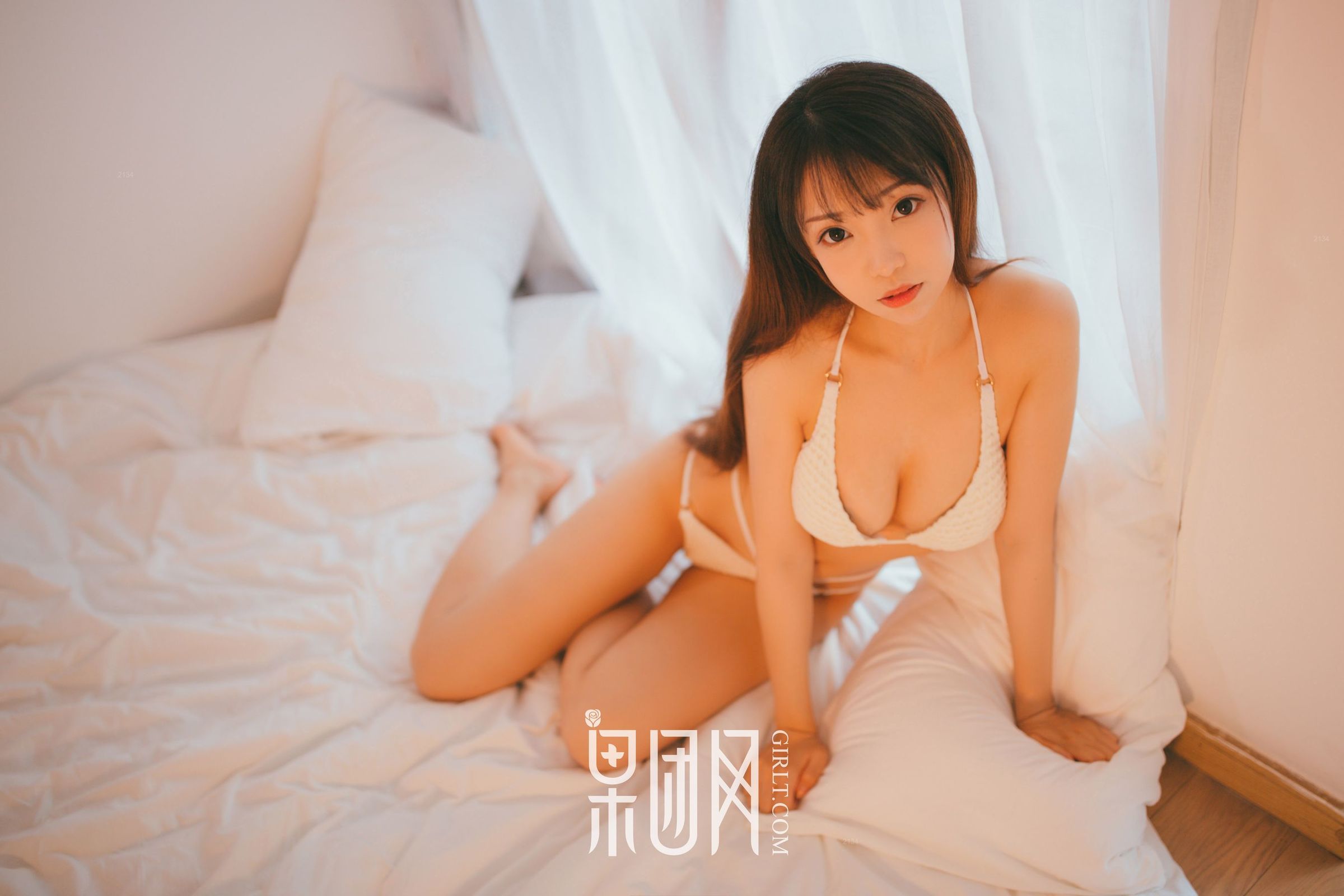 [Girlt果团]熊川纪信 No.025 水花花不是水哗哗 - 童颜巨乳+日系萌女=萝莉养成记！(第21页)