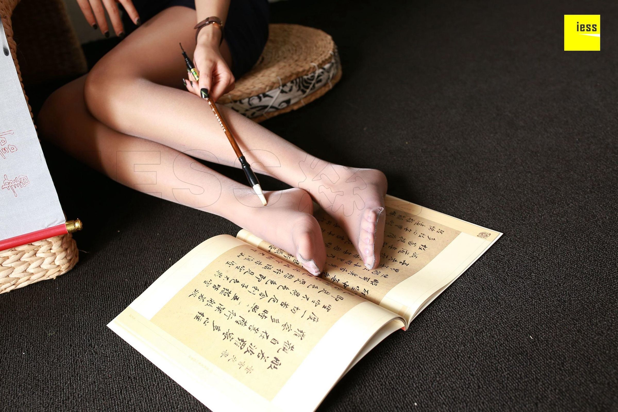 [IESS异思趣向] 丝享家230 婉萍 《笔情墨趣 幽幽袜香》 丝足写真套图[90](第88页)