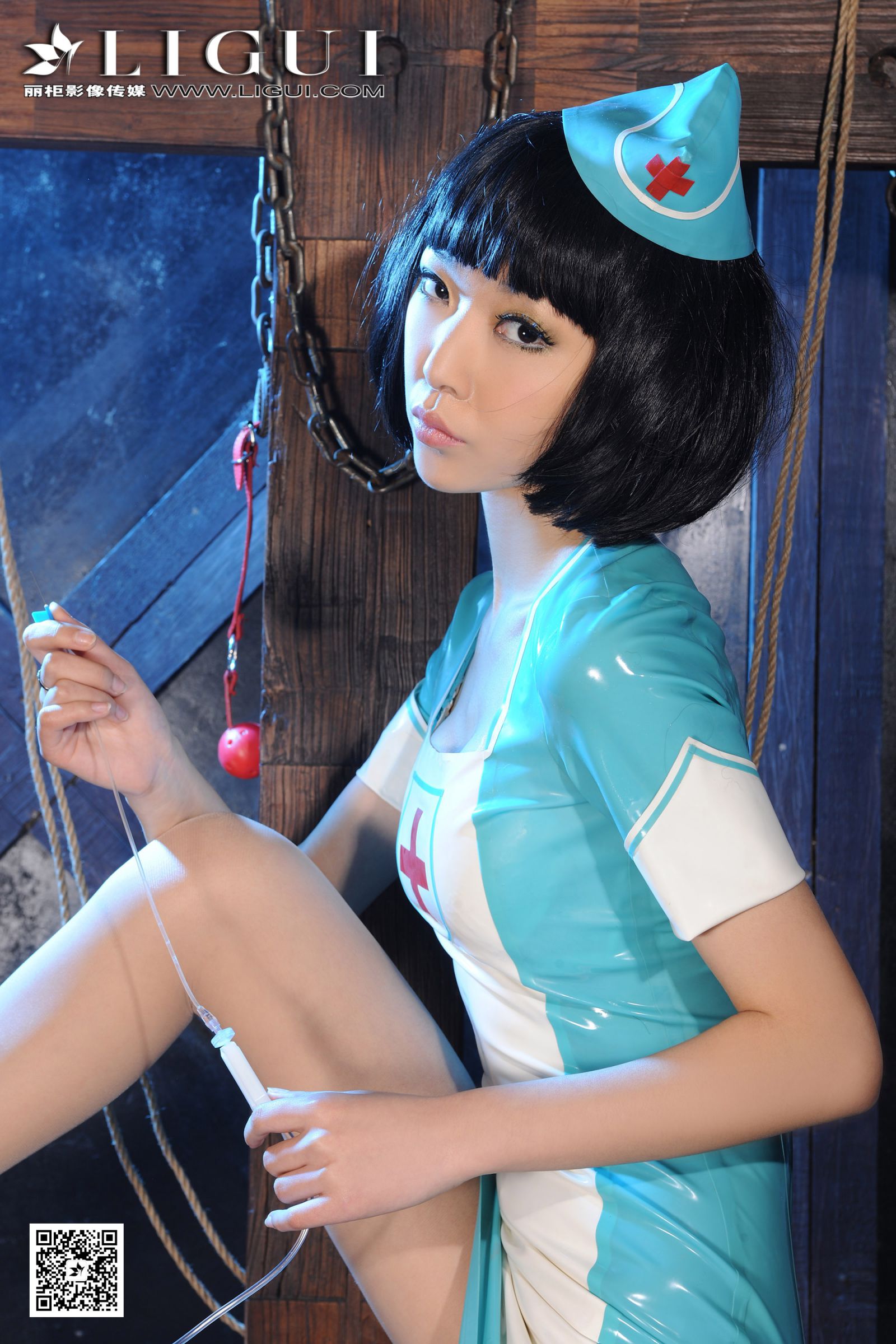 [Ligui丽柜] 网络丽人 Model 文欣 - SM小护士[27](第21页)