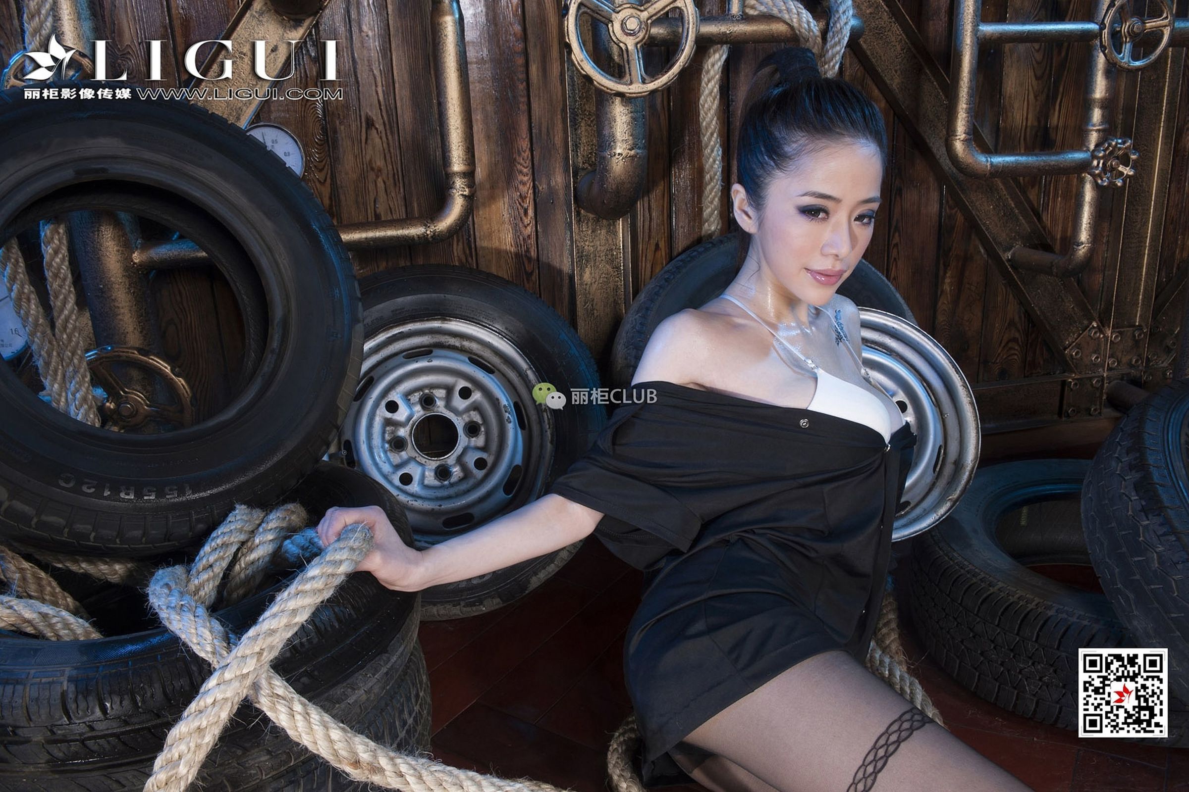 [LIGUI丽柜] 2018-02-17 腿模袁颖芬 丝足美腿写真[78](第38页)