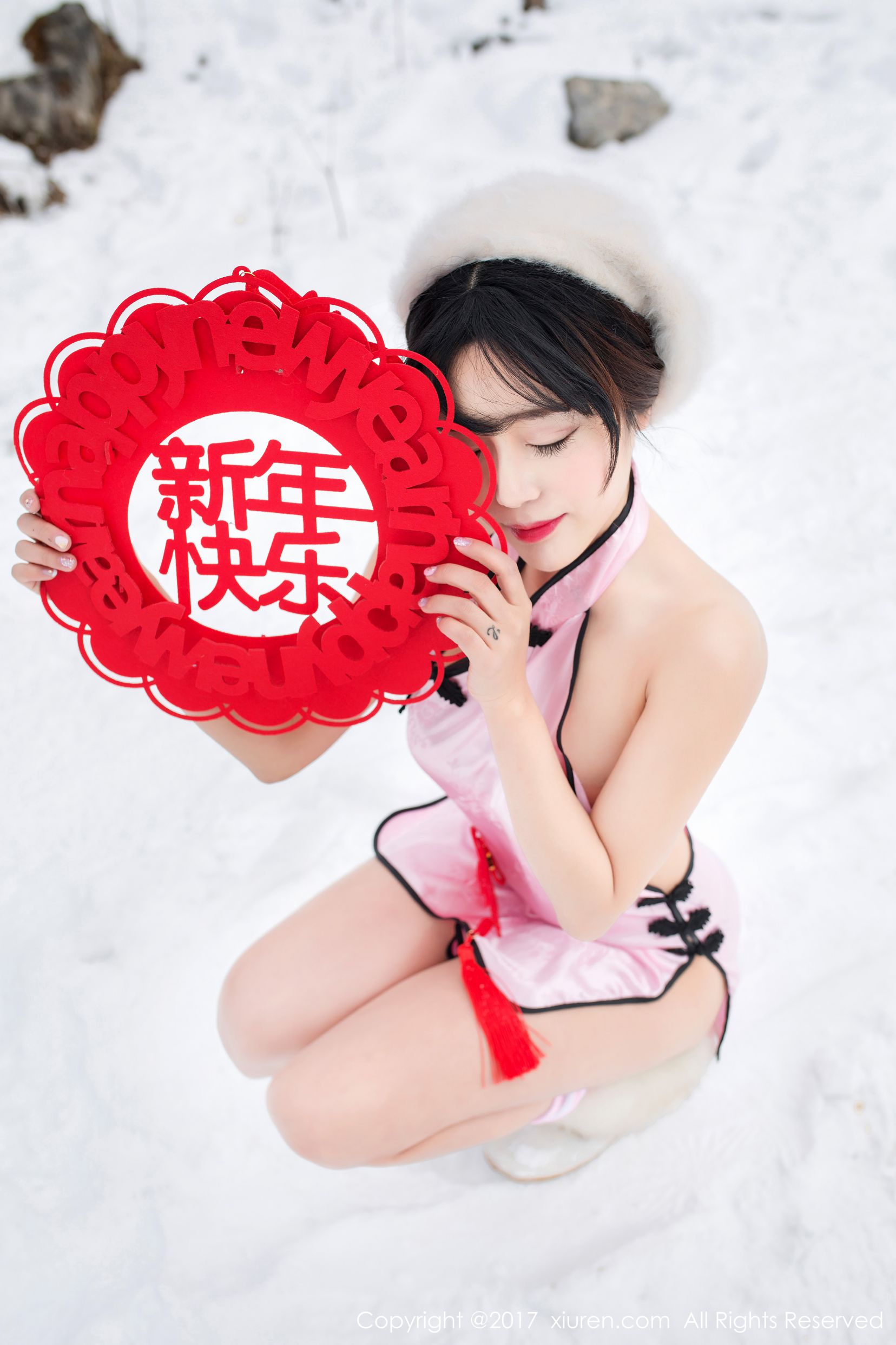 [XiuRen秀人网] No.686 兜豆靓Youlina - 新年贺岁写真[50](第20页)