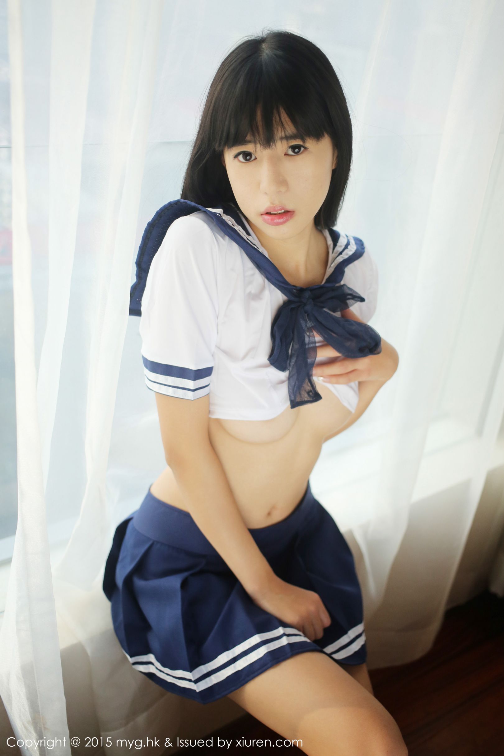 [MyGirl美媛馆] VOL.184 Ellie艾栗栗 - 学生妹水手服系列写真[27](第23页)