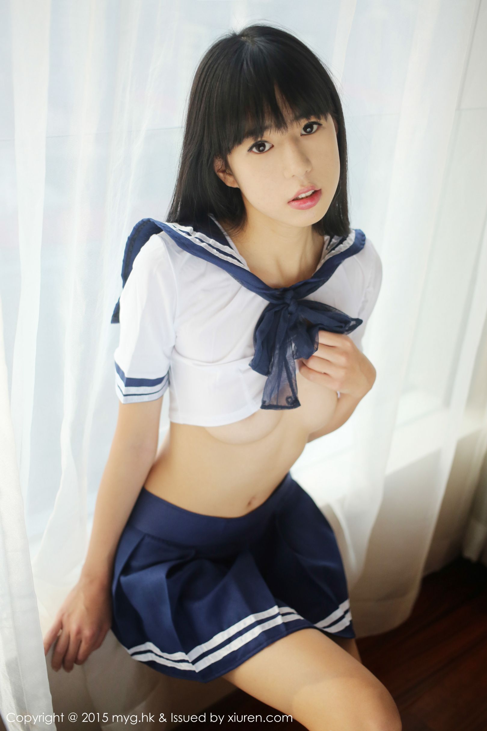 [MyGirl美媛馆] VOL.184 Ellie艾栗栗 - 学生妹水手服系列写真[27](第25页)