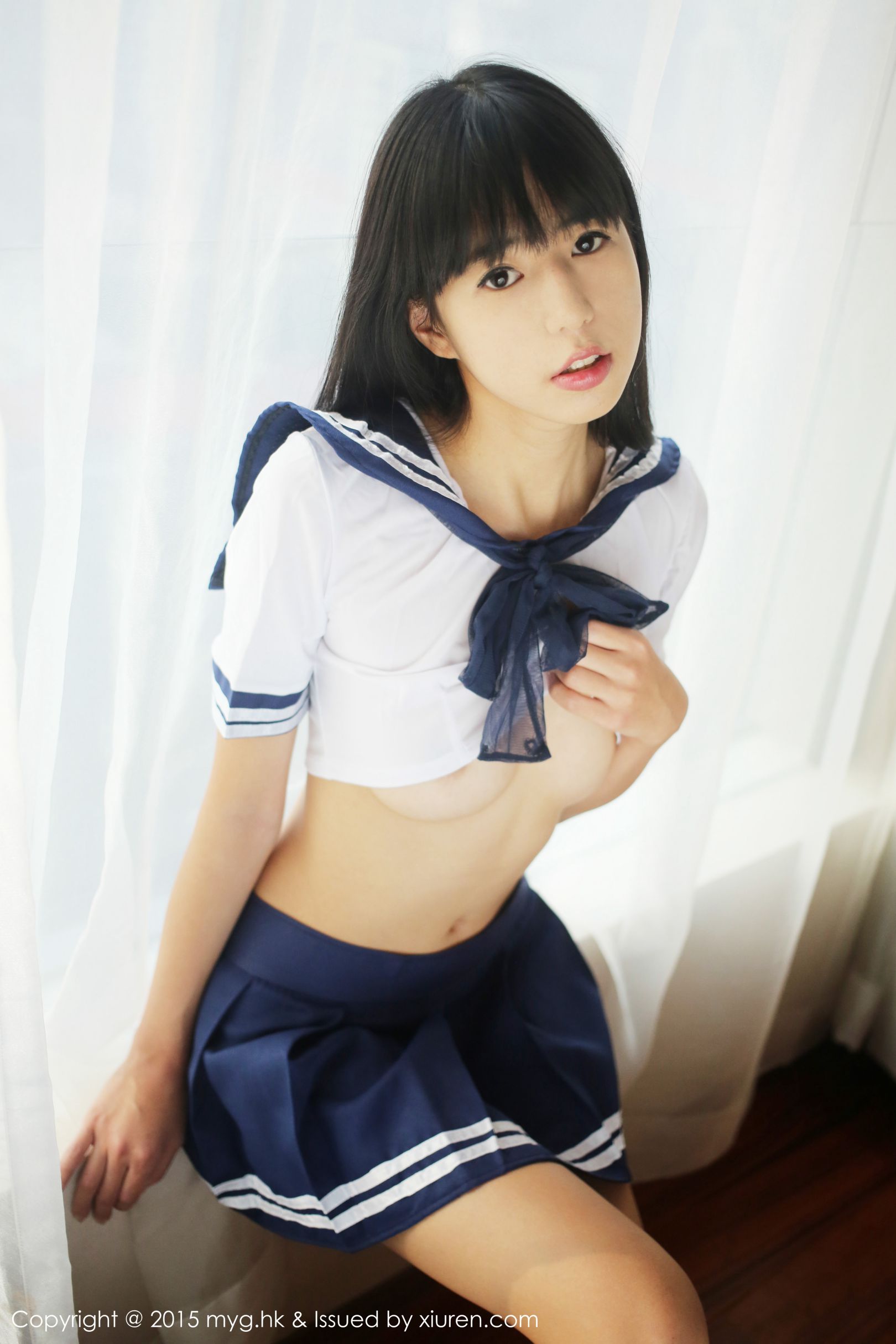 [MyGirl美媛馆] VOL.184 Ellie艾栗栗 - 学生妹水手服系列写真[27](第27页)