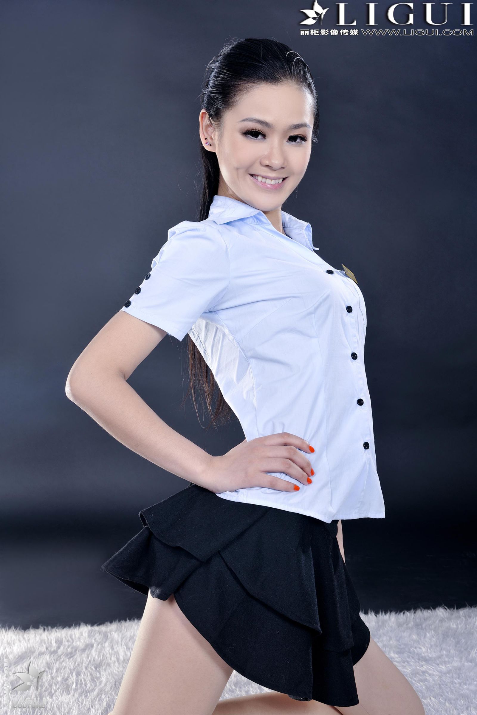 [LIGUI丽柜] 凌凌 - 迷你超短裙制服【全集】[89](第70页)