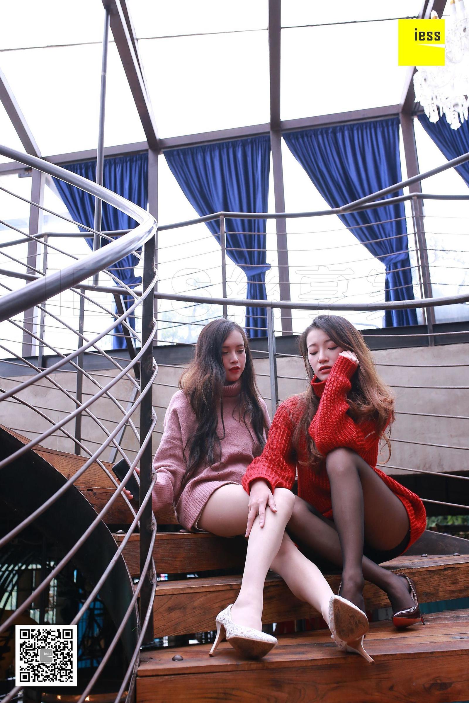 [IESS异思趣向] 魔鬼周三特刊09期 秋秋&小羽 - 双人圆舞曲Ⅱ 写真套图[99](第39页)