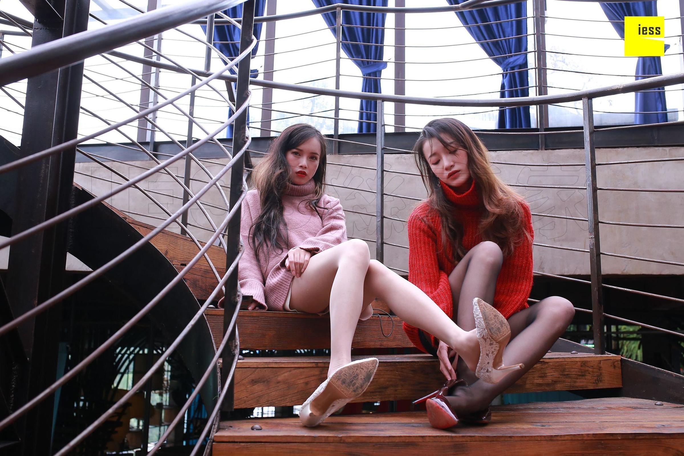 [IESS异思趣向] 魔鬼周三特刊09期 秋秋&小羽 - 双人圆舞曲Ⅱ 写真套图[99](第46页)
