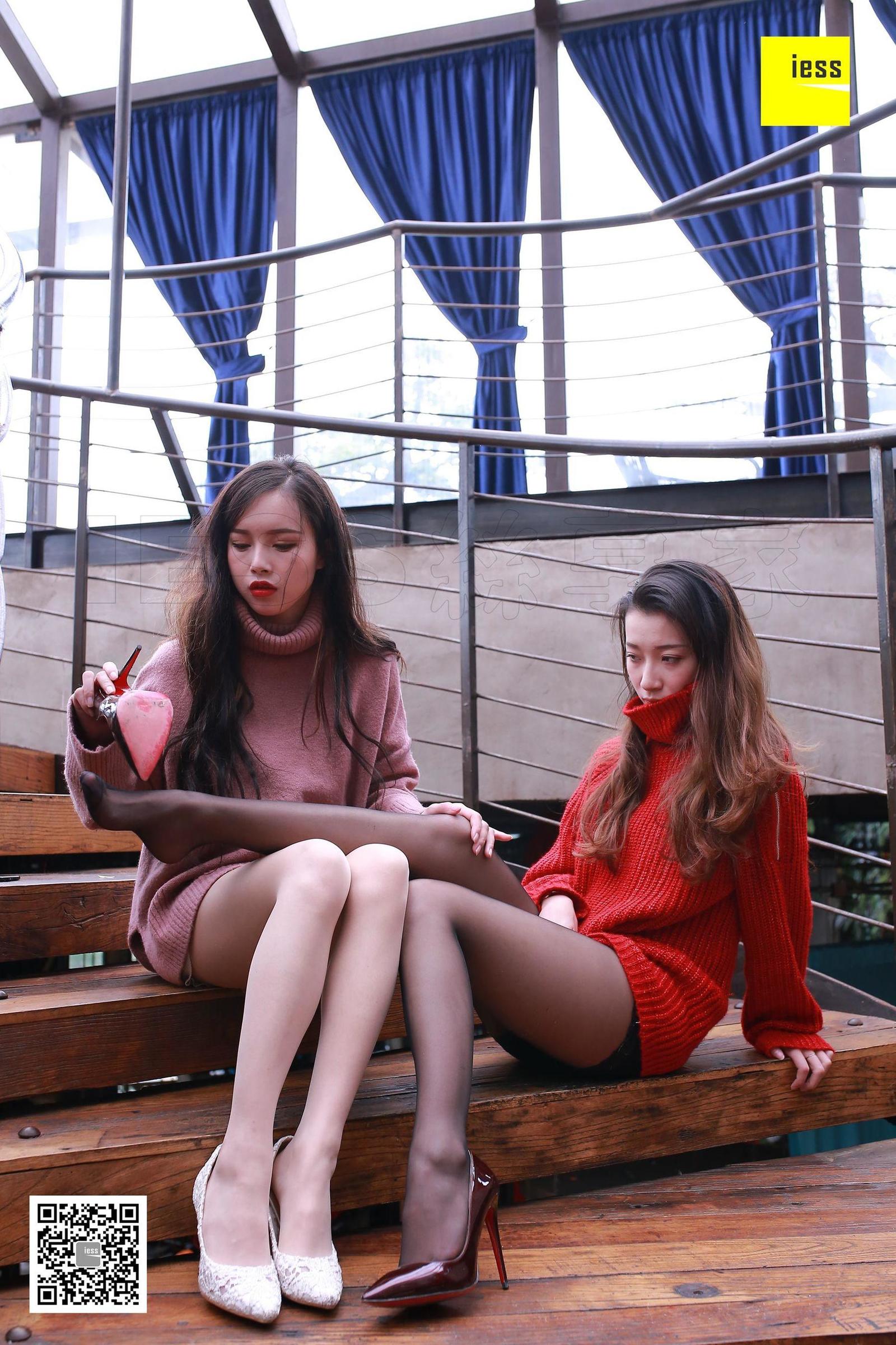 [IESS异思趣向] 魔鬼周三特刊09期 秋秋&小羽 - 双人圆舞曲Ⅱ 写真套图[99](第55页)