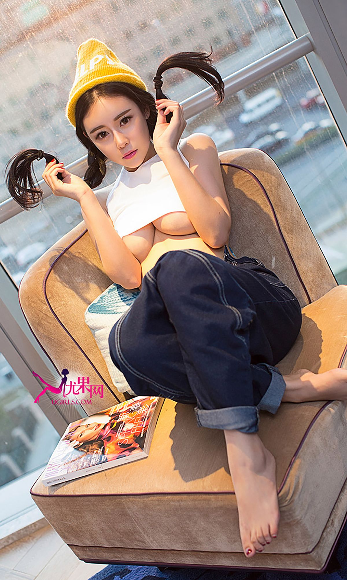 [Ugirls爱尤物] No.043 梦瑶《性感酥胸 美艳诱惑》写真集[40](第38页)