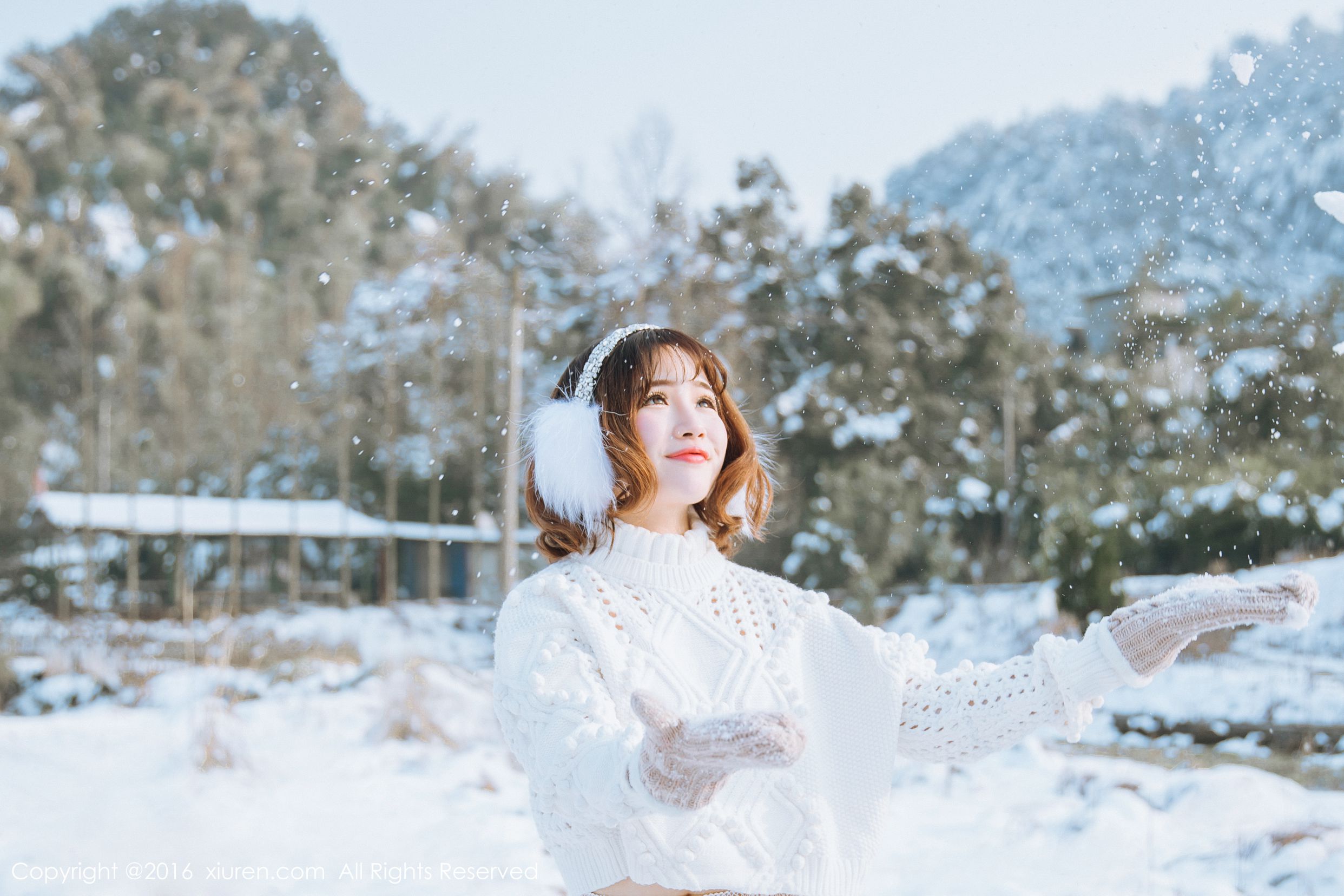 [秀人网] No.484 徐cake - 新春雪景套图[35](第19页)