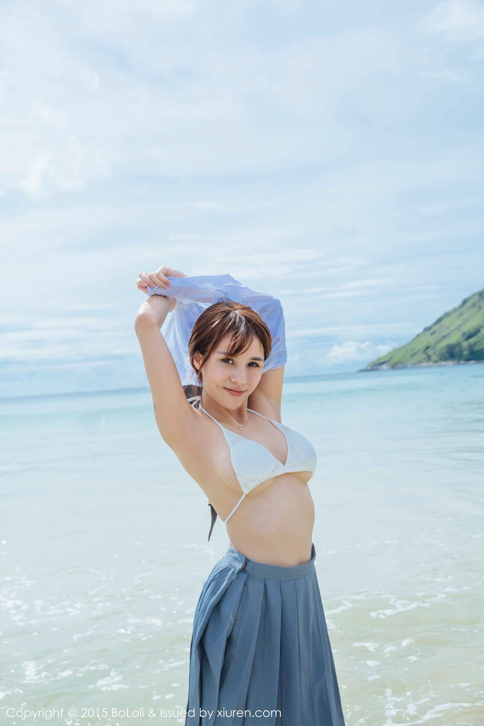 [BoLoli菠萝社套图] VOL.077 夏美酱 - 性感厨娘+海边水手装写真[39](第33页)