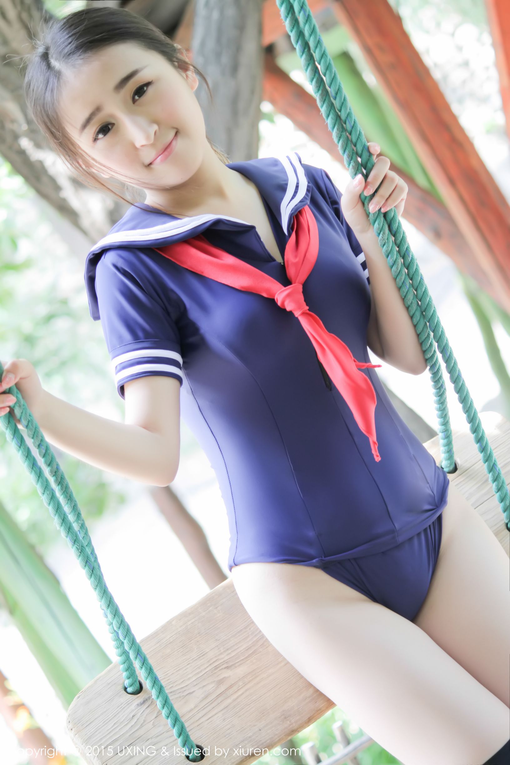 [UXING优星馆] VOL.017 煊煊sunny - 水手服美少女写真[50](第16页)