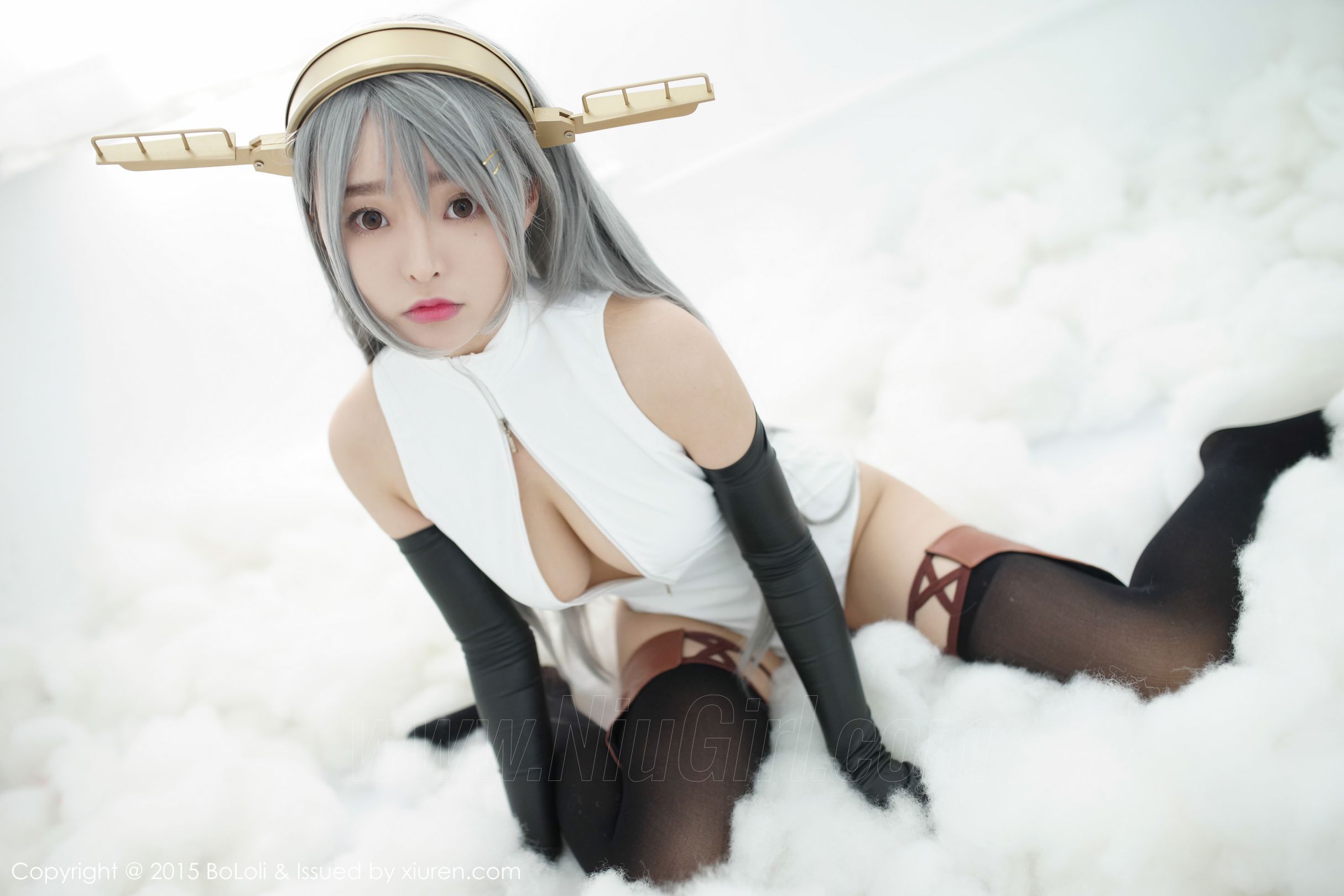 [BOLOli波萝社] VOL.034 七宝COSPLAY新作《舰娘collection》 榛名COS（开胸泳衣版）[61(第8页)