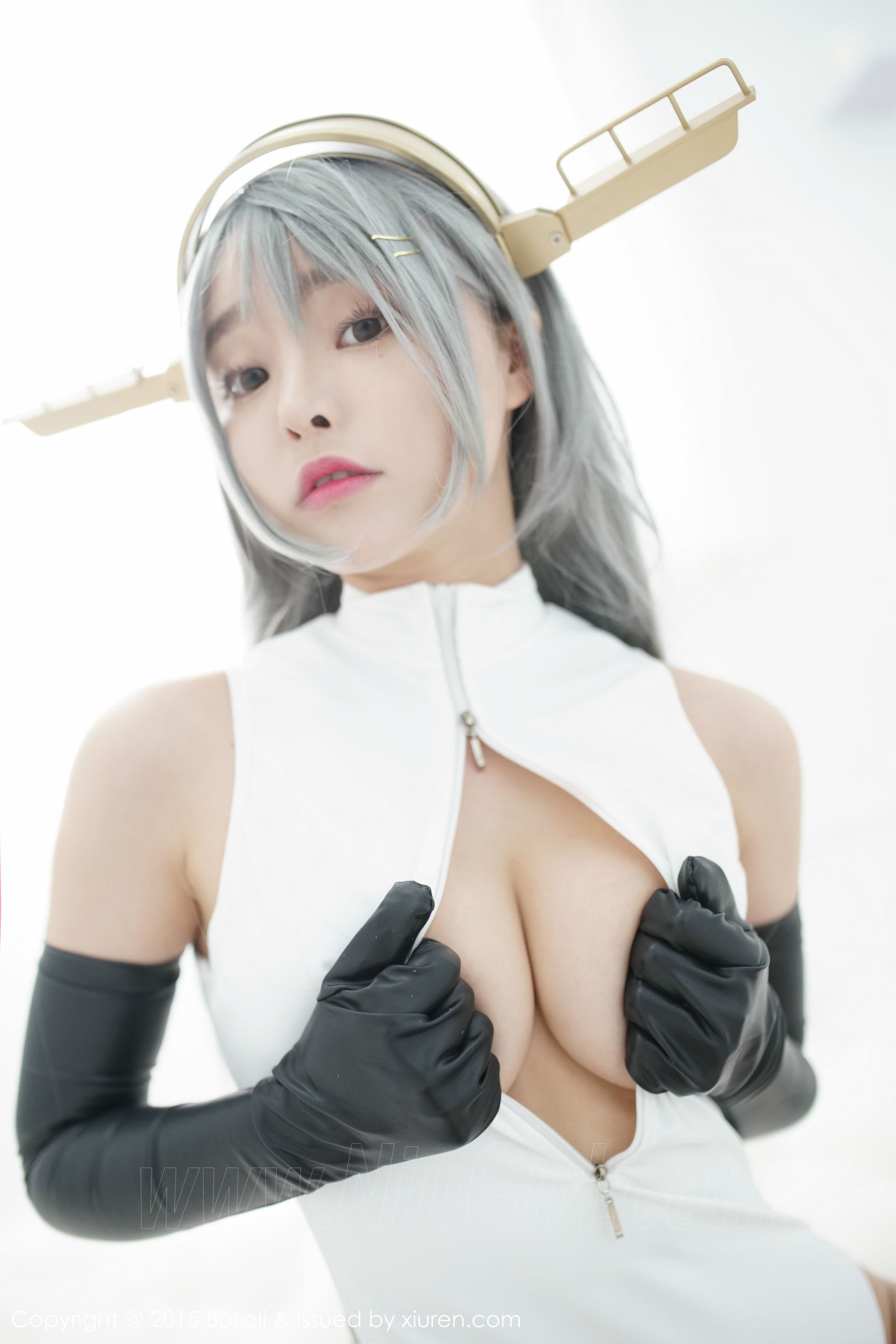 [BOLOli波萝社] VOL.034 七宝COSPLAY新作《舰娘collection》 榛名COS（开胸泳衣版）[61(第11页)