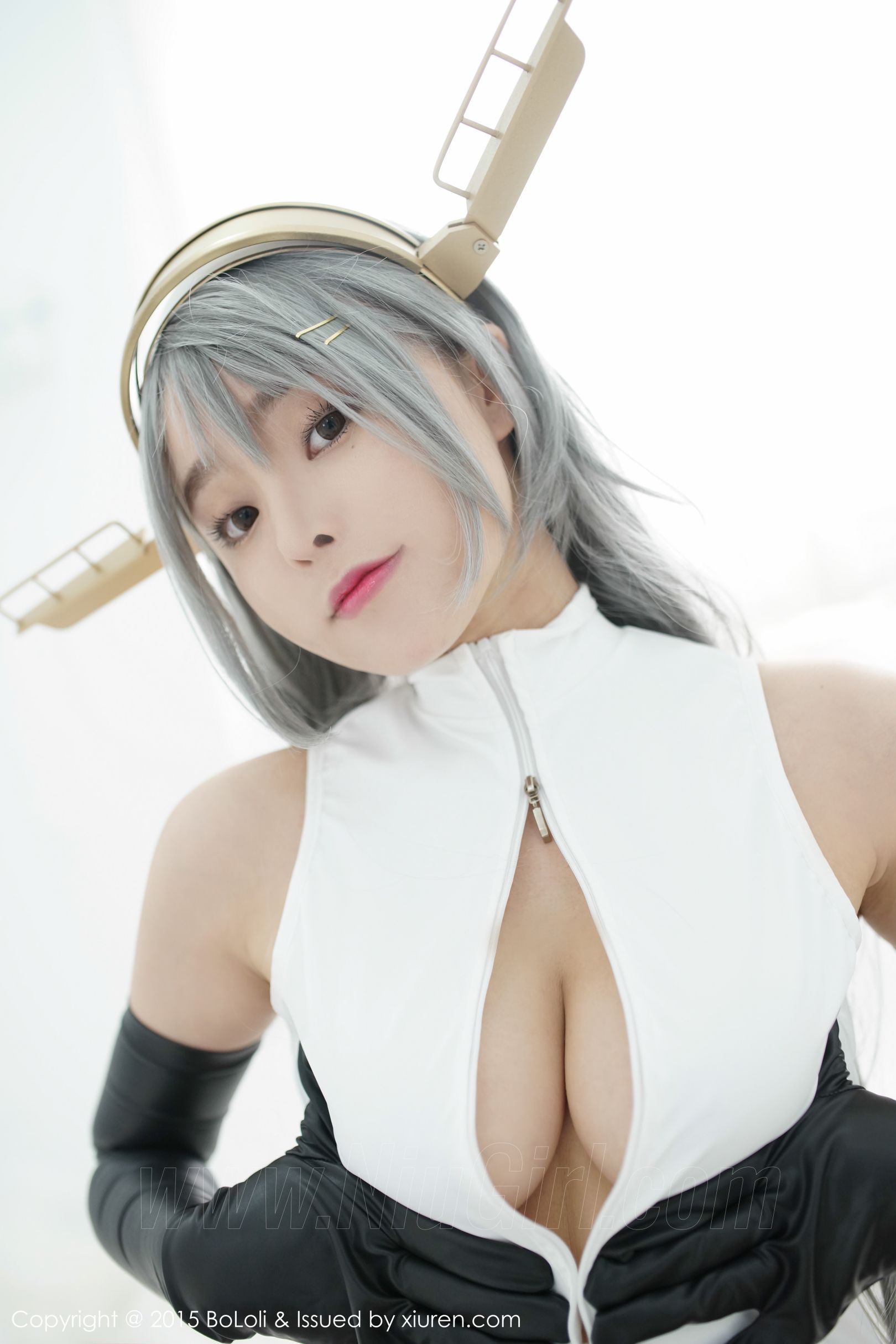 [BOLOli波萝社] VOL.034 七宝COSPLAY新作《舰娘collection》 榛名COS（开胸泳衣版）[61(第22页)