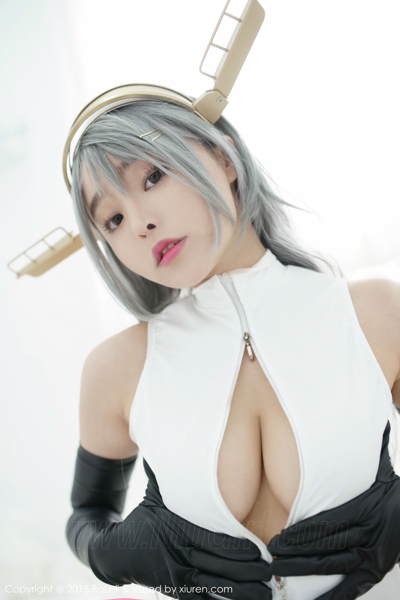 [BOLOli波萝社] VOL.034 七宝COSPLAY新作《舰娘collection》 榛名COS（开胸泳衣版）[61(第22页)