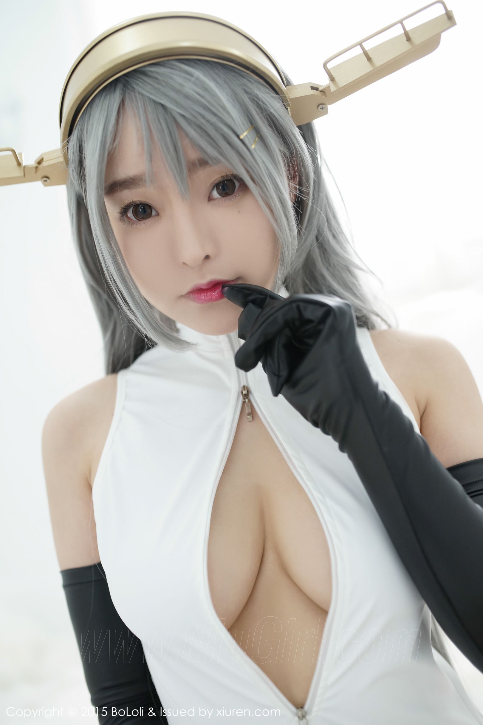 [BOLOli波萝社] VOL.034 七宝COSPLAY新作《舰娘collection》 榛名COS（开胸泳衣版）[61(第24页)