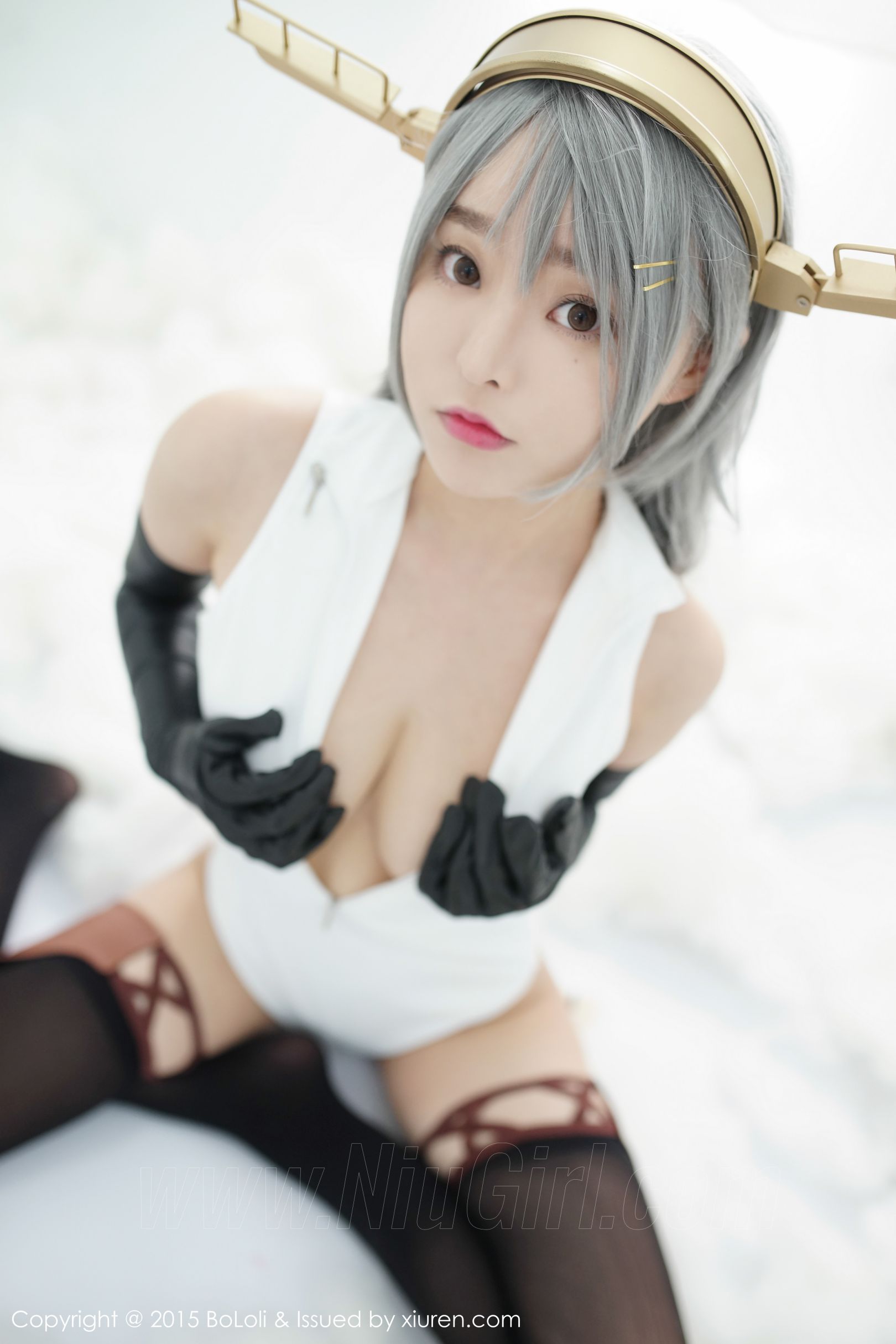 [BOLOli波萝社] VOL.034 七宝COSPLAY新作《舰娘collection》 榛名COS（开胸泳衣版）[61(第25页)