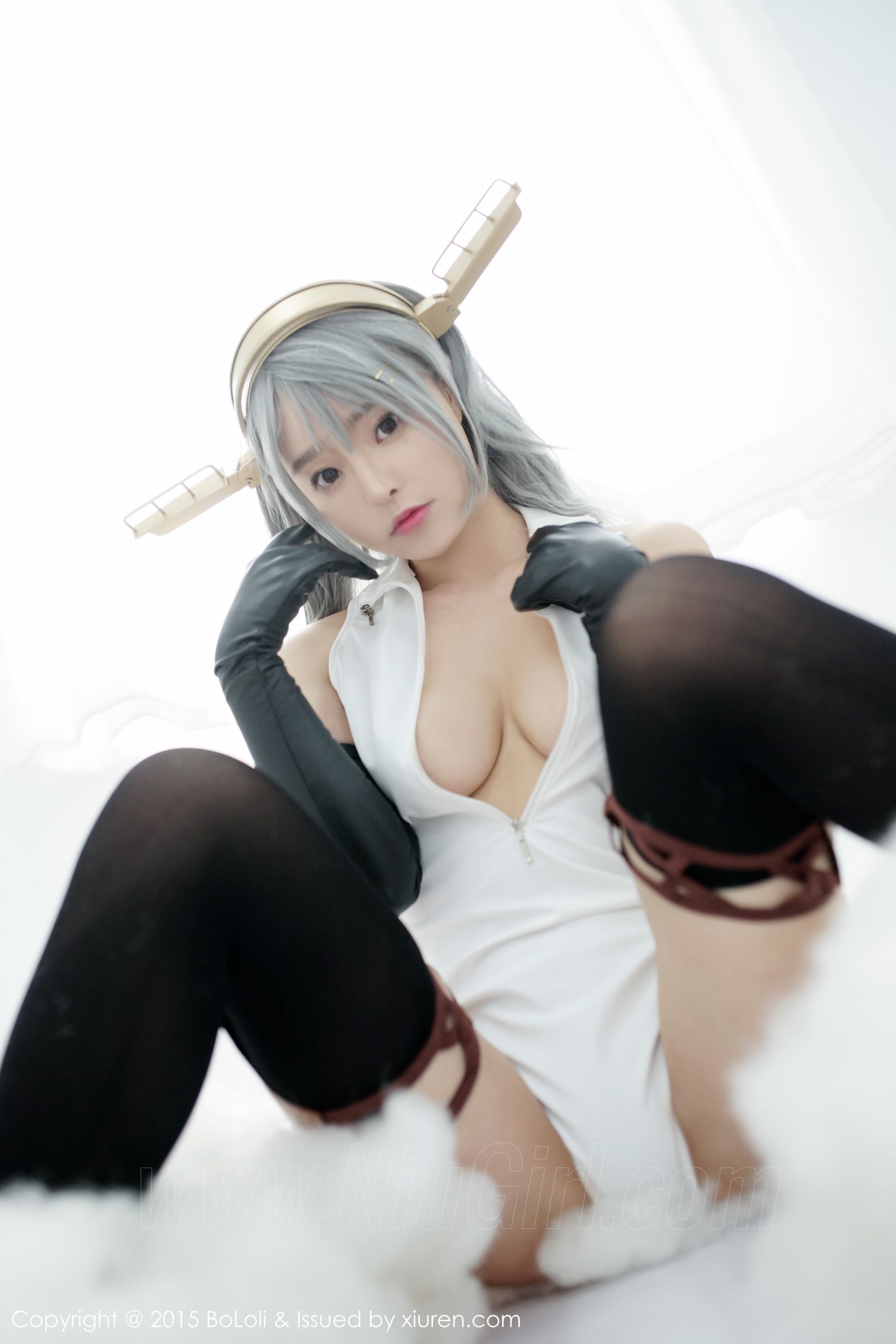 [BOLOli波萝社] VOL.034 七宝COSPLAY新作《舰娘collection》 榛名COS（开胸泳衣版）[61(第38页)