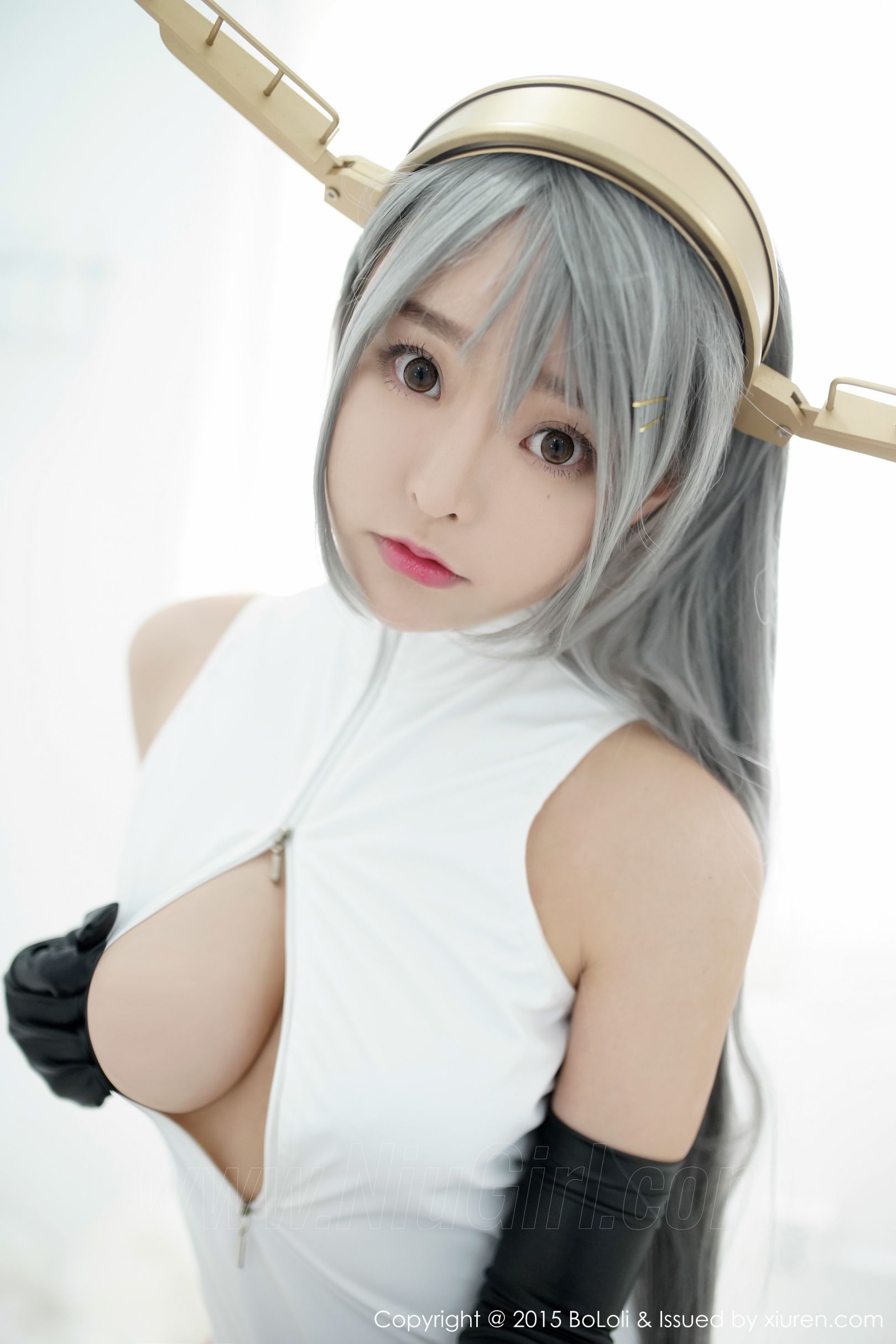 [BOLOli波萝社] VOL.034 七宝COSPLAY新作《舰娘collection》 榛名COS（开胸泳衣版）[61(第51页)