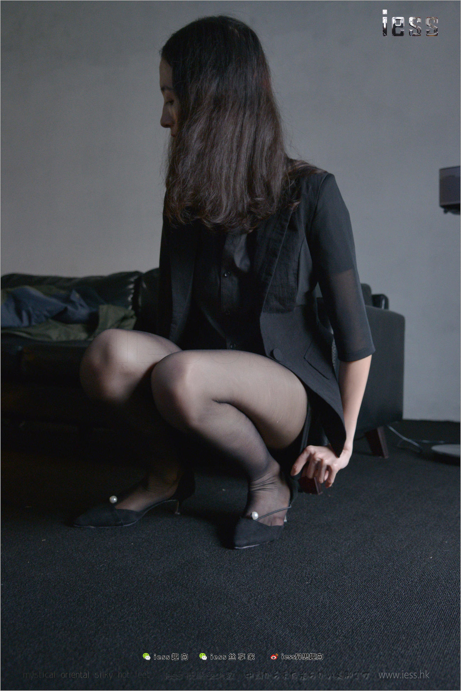 [IESS异思趣向] 丝足便当193 小莫 - 小莫的暗调黑丝④ [99](第37页)