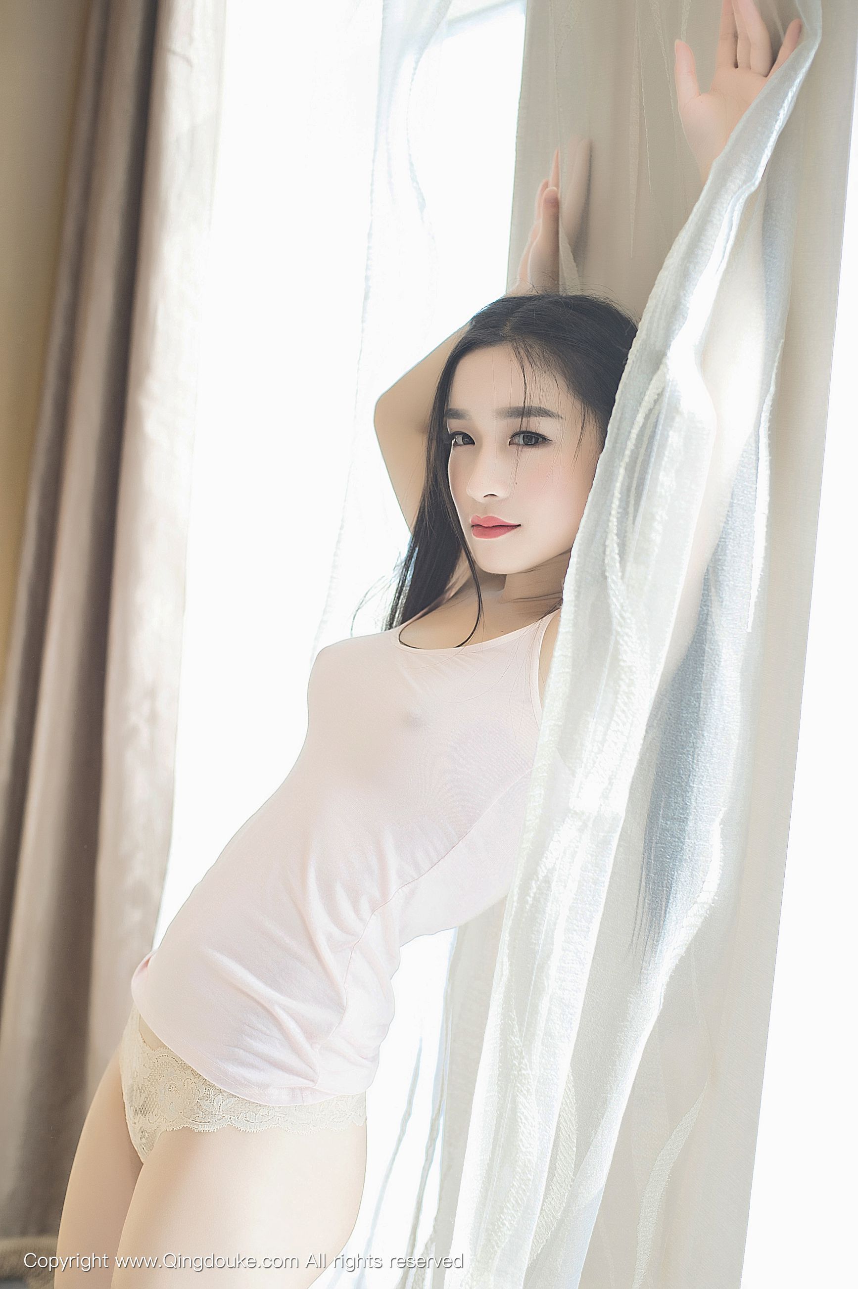 [Qingdouke青豆客] 绮梦Cherish - 翘臀美少女私房写真[67](第43页)