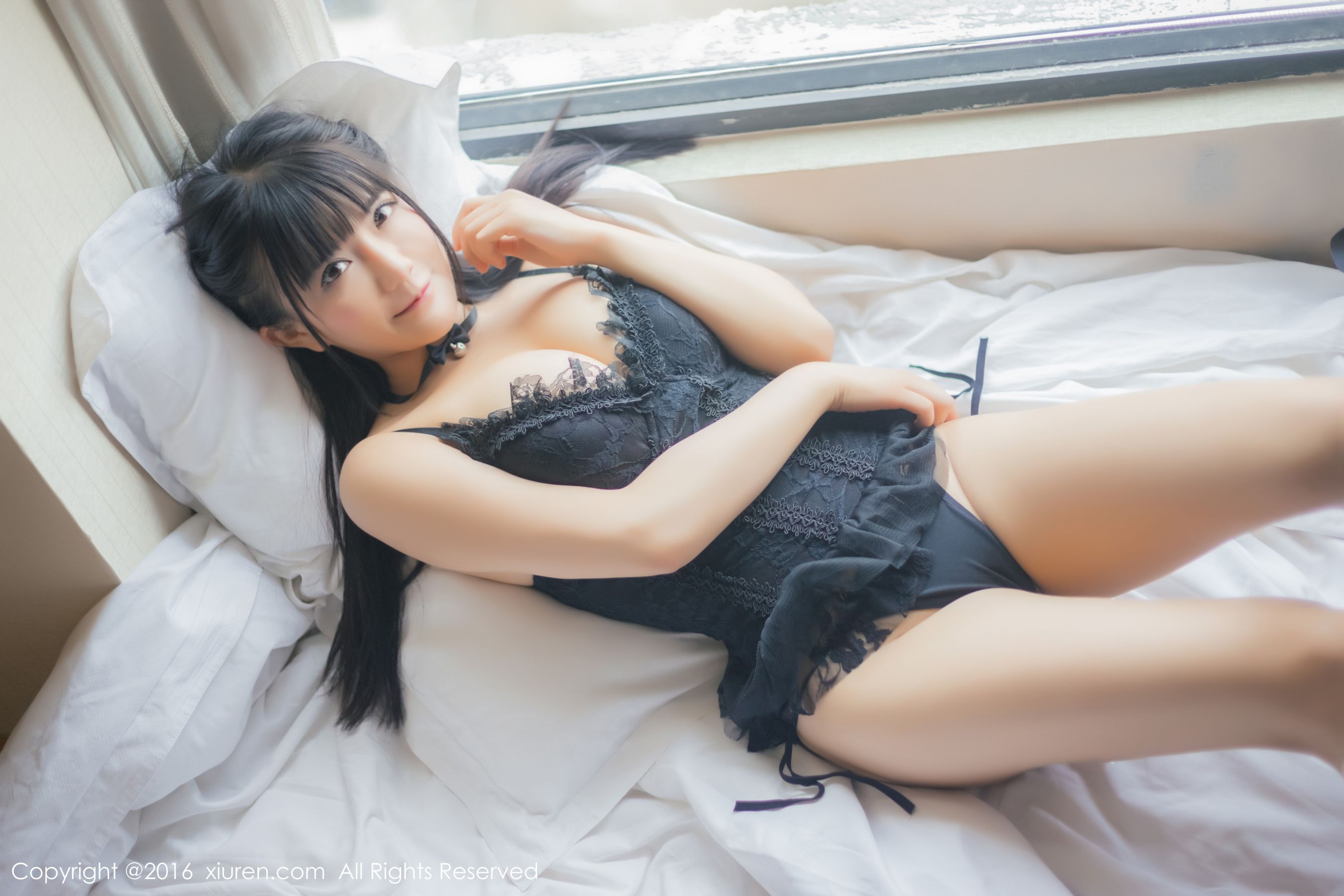 [XiuRen秀人网] No.601 童颜巨乳模特@阿乖Kiddo性感写真[51](第50页)