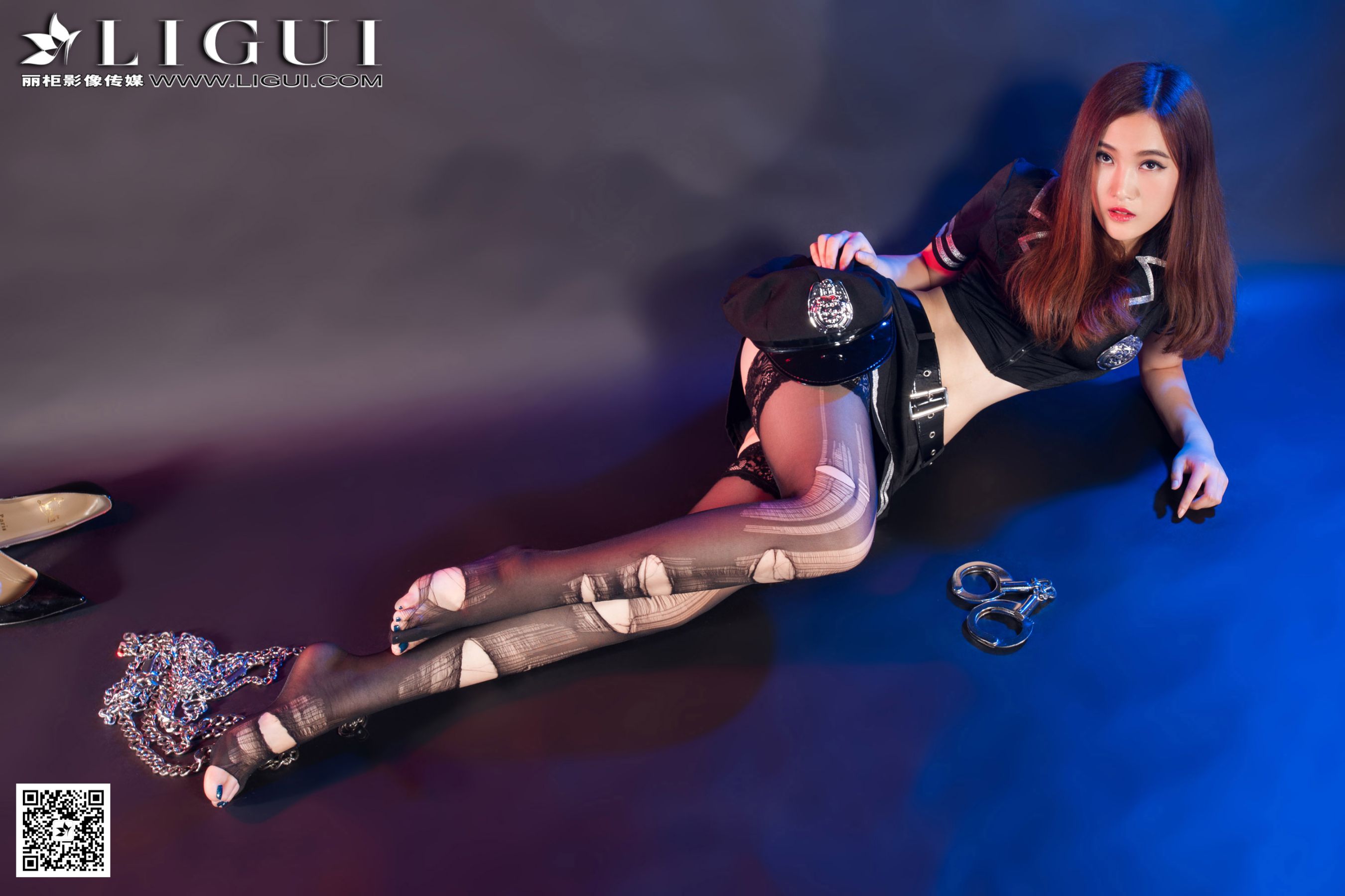 [Ligui丽柜] Model 诺言 - 黑丝SM制服系列[41](第37页)