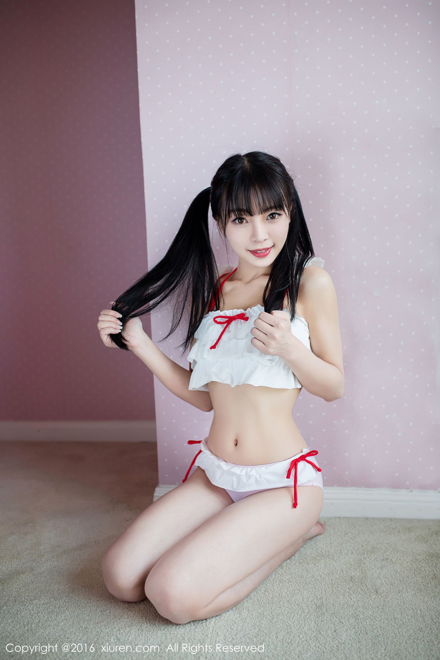 [XiuRen秀人网] No.552 Mio莉莉丝 《粉色的初恋》写真套图[59](第9页)