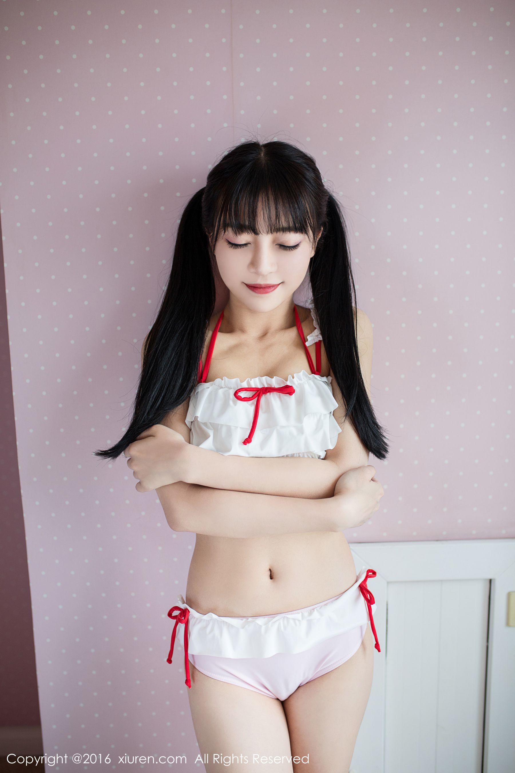 [XiuRen秀人网] No.552 Mio莉莉丝 《粉色的初恋》写真套图[59](第14页)