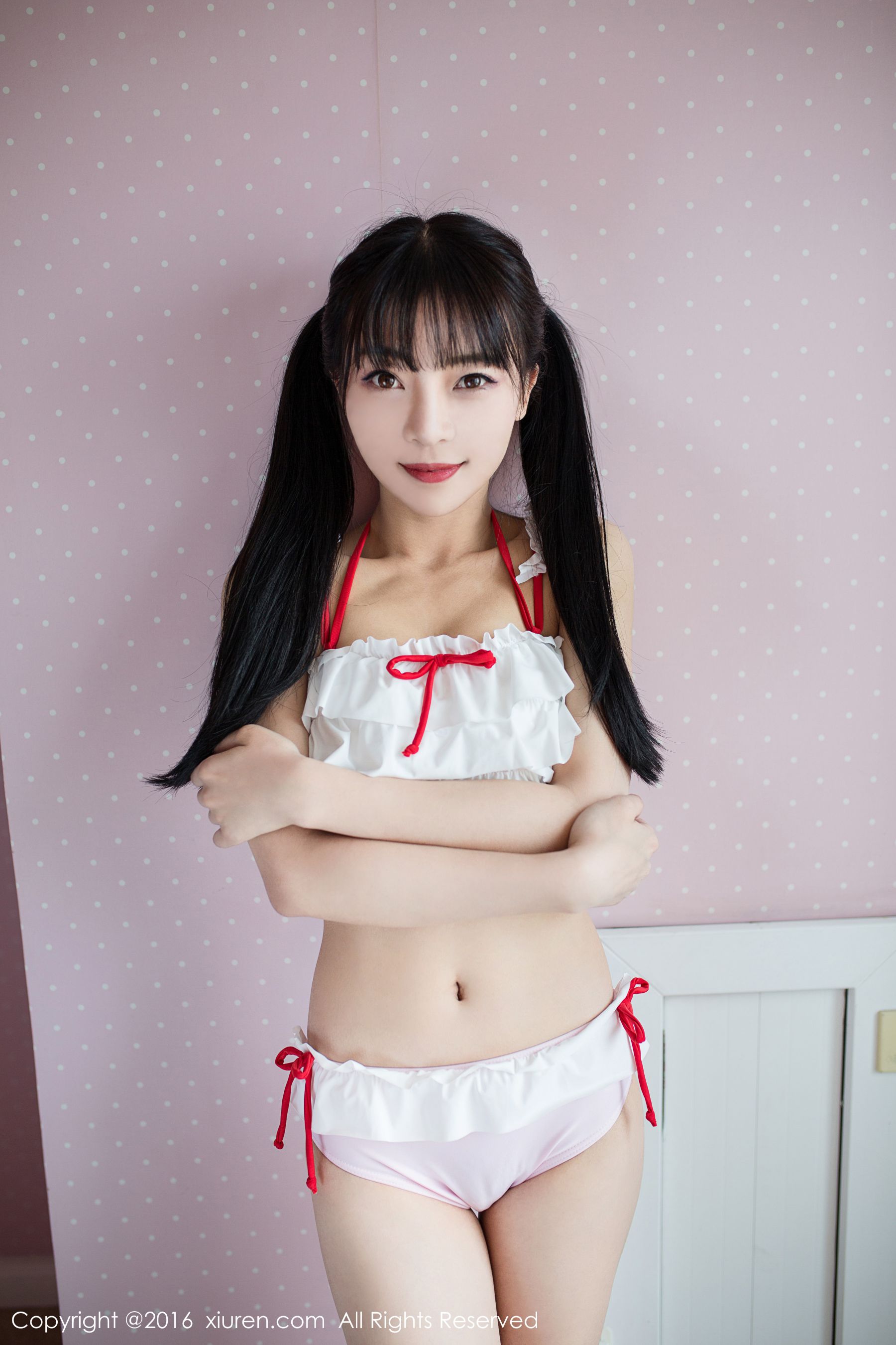 [XiuRen秀人网] No.552 Mio莉莉丝 《粉色的初恋》写真套图[59](第14页)