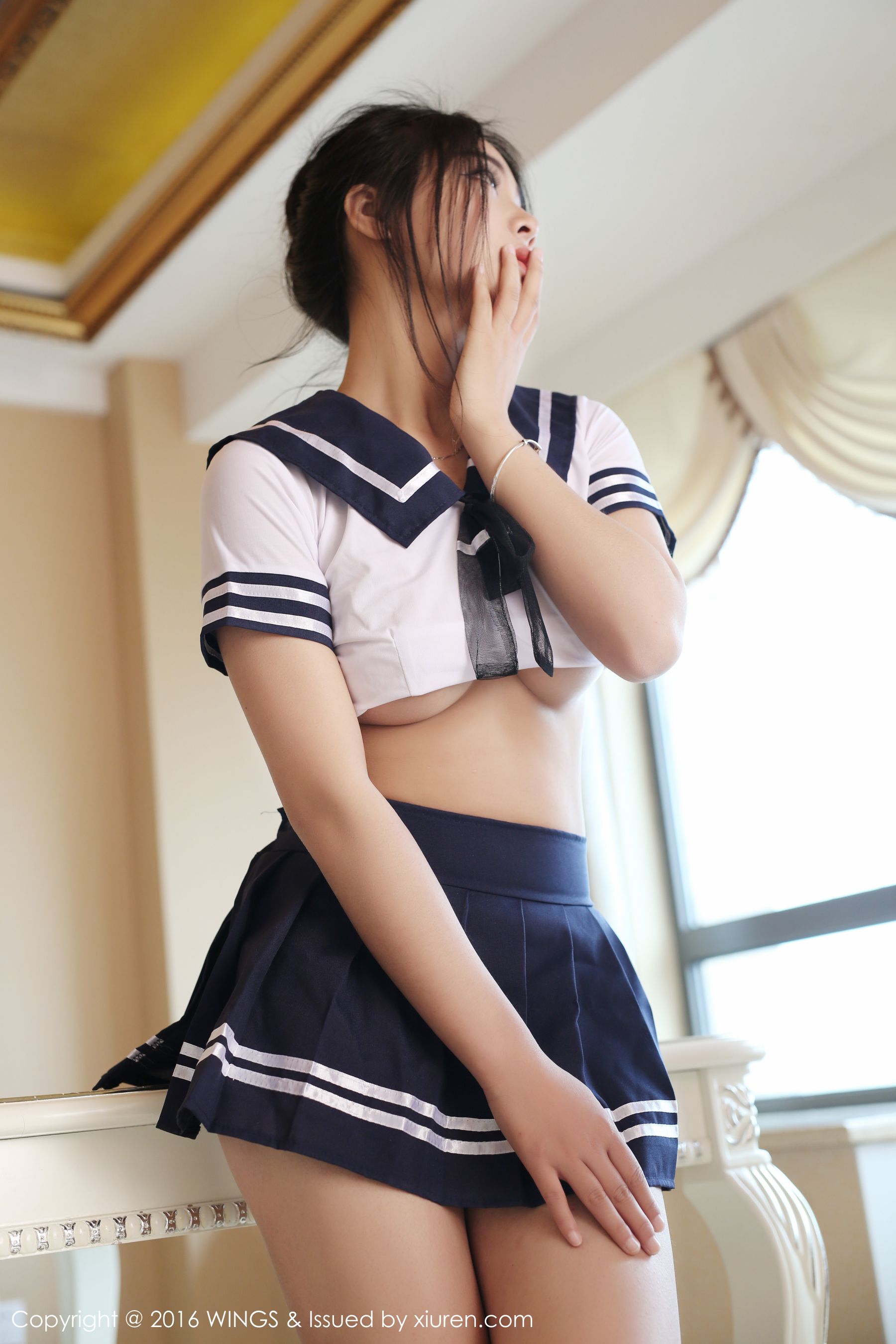 [WingS影私荟] Vol.002 模特@白微Sera[59](第52页)