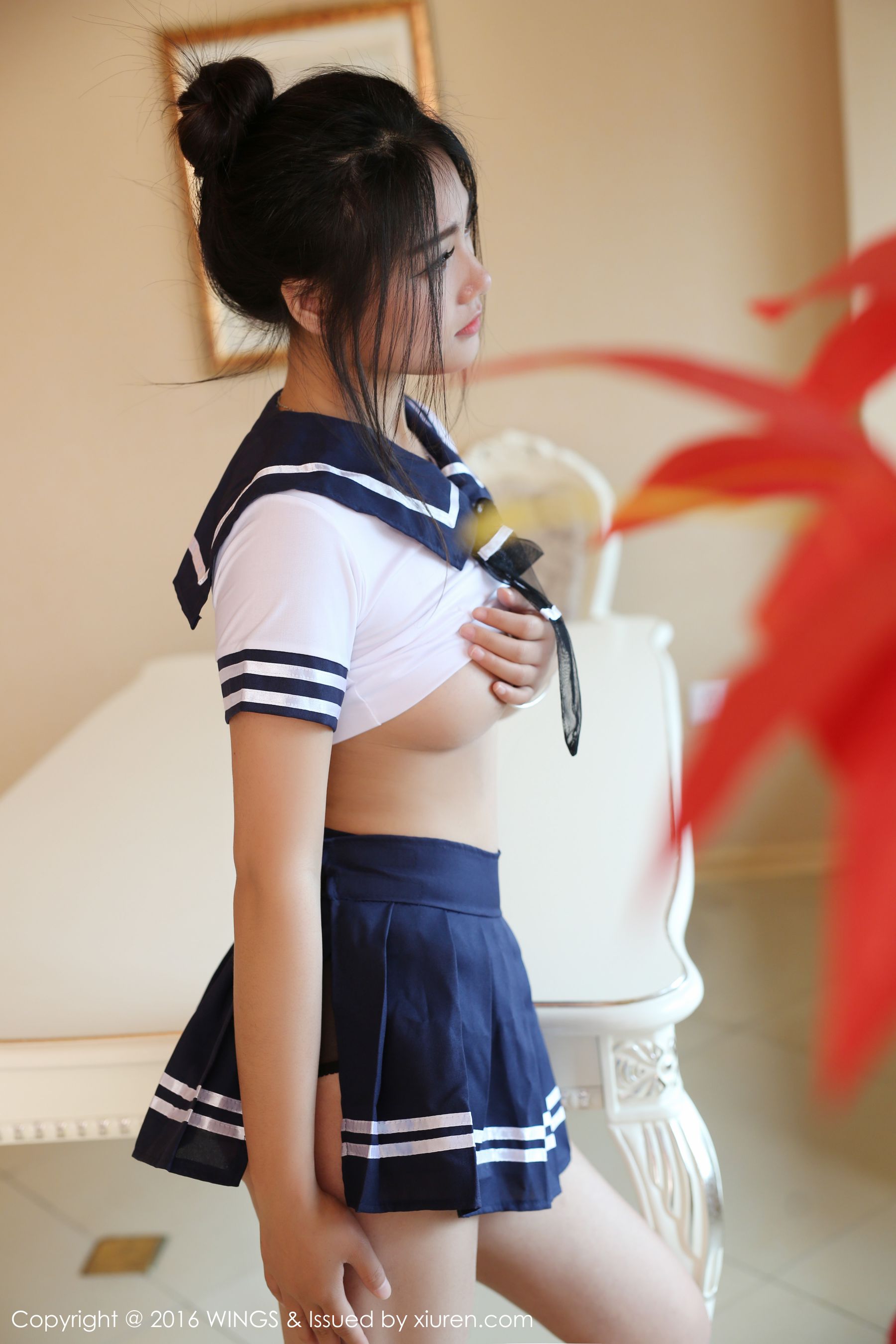 [WingS影私荟] Vol.002 模特@白微Sera[59](第56页)