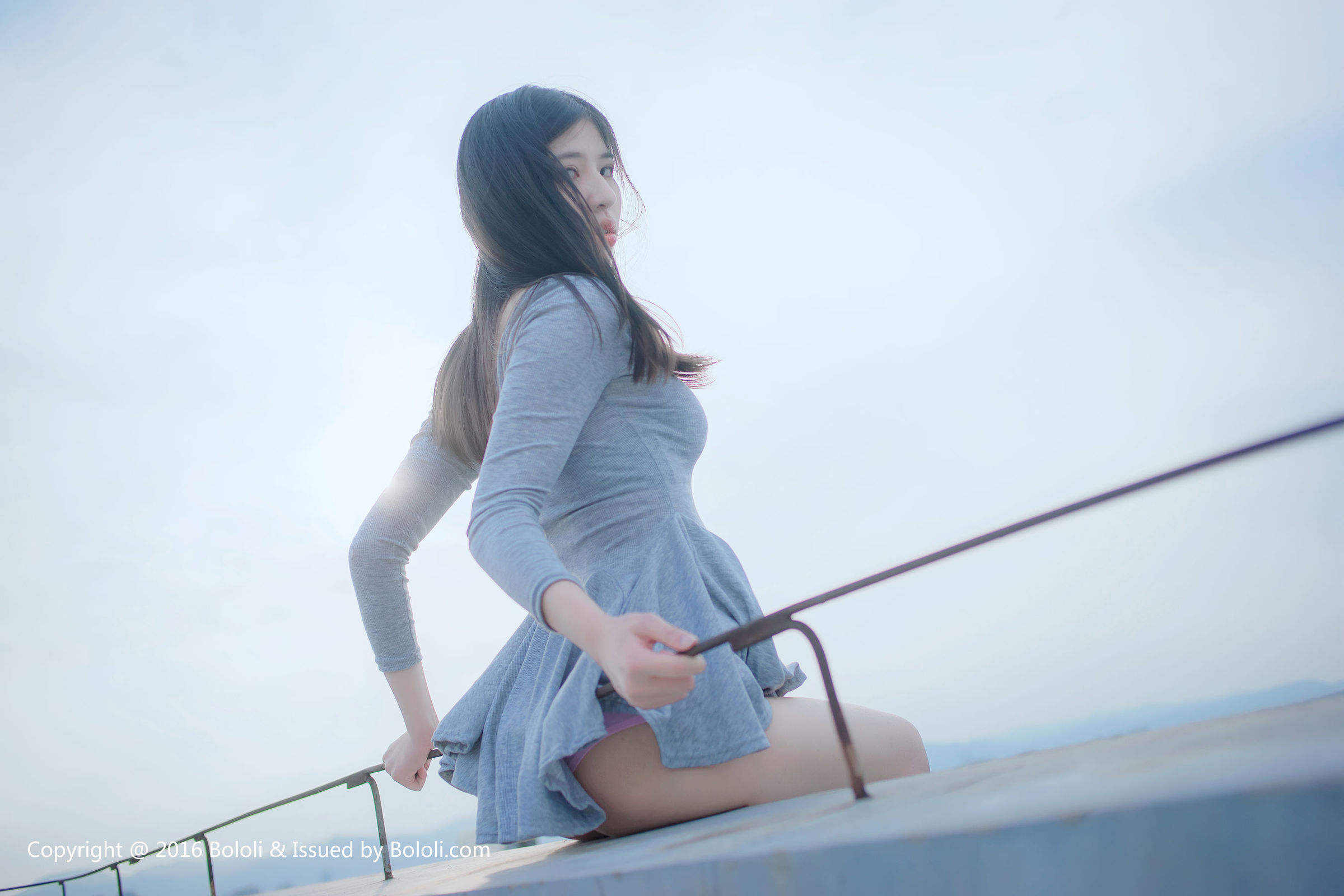 [Bololi波萝社] BOL.103 郁郁 - 粉色天台 写真套图[40](第34页)
