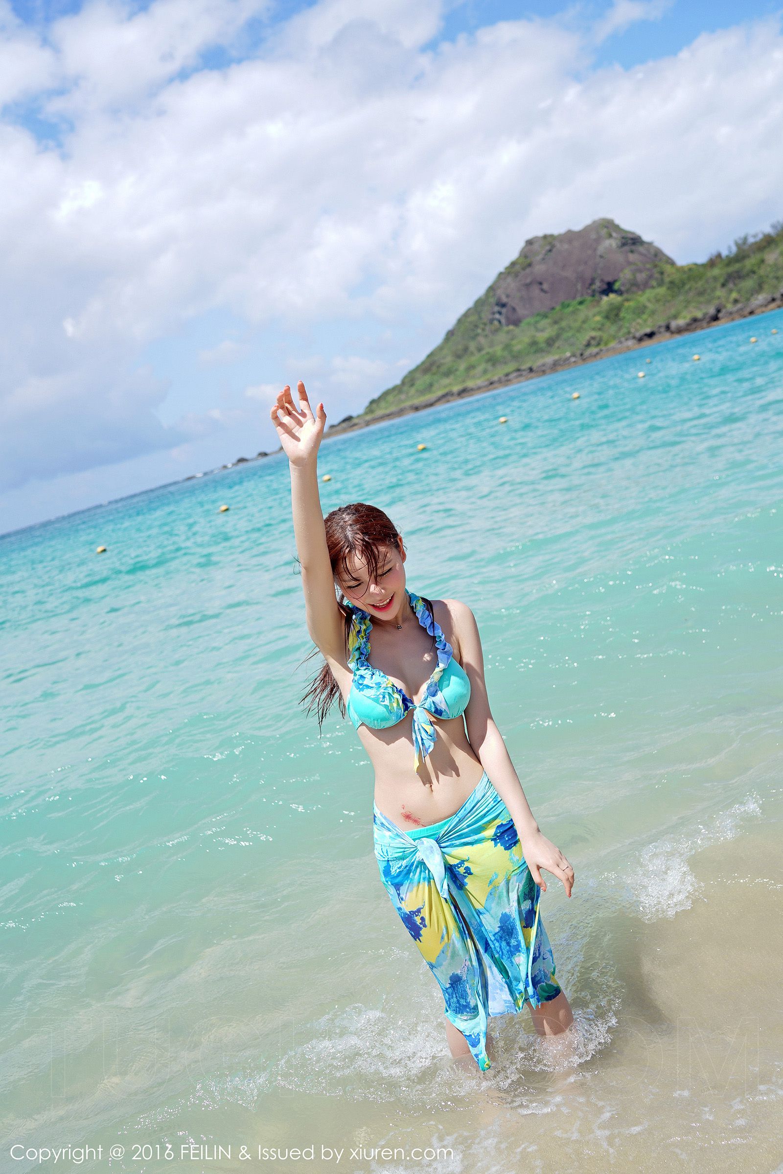 [FEILIN嗲囡囡] Vol.045 Milk楚楚 - 海边唯美美女写真[46](第46页)