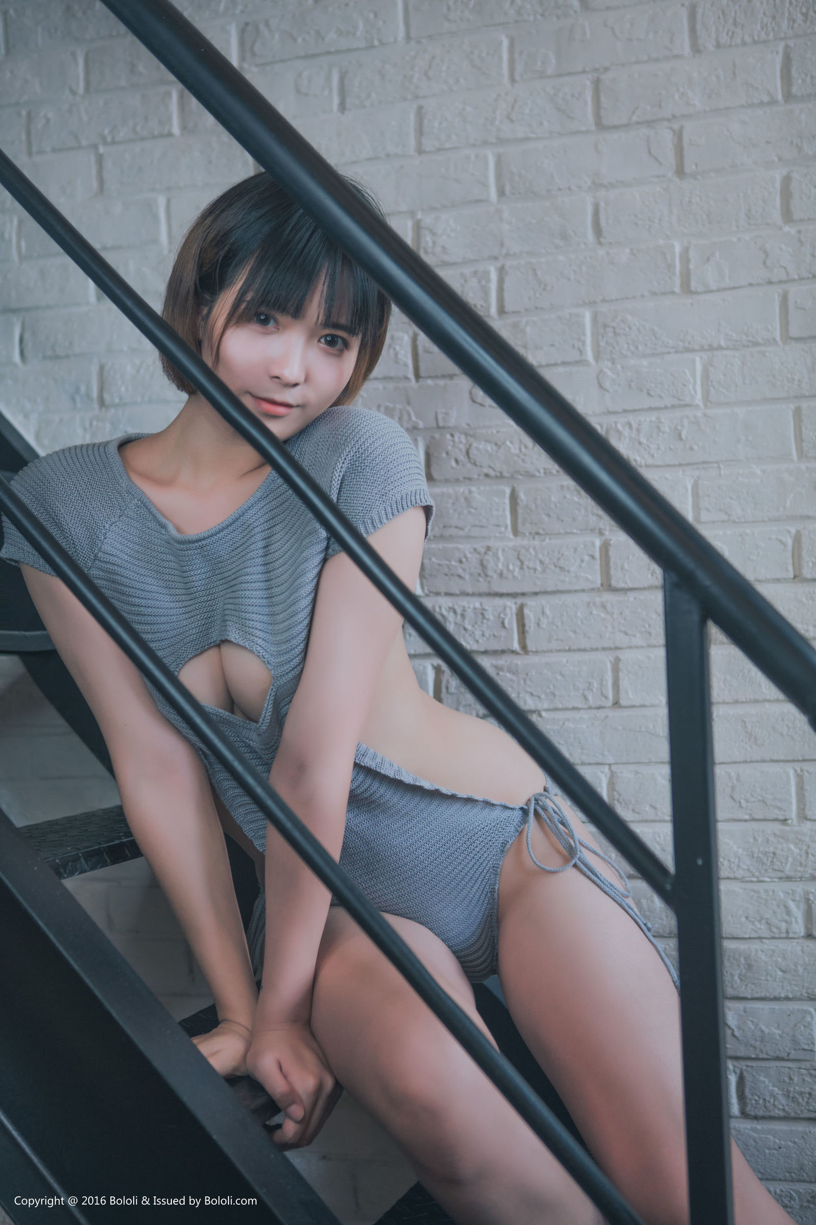 [Bololi波萝社] BOL.105 黑黑 - 性感毛衣 写真套图[41](第34页)
