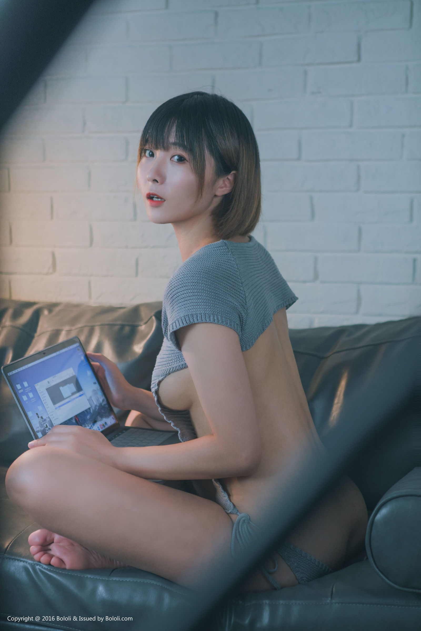 [Bololi波萝社] BOL.105 黑黑 - 性感毛衣 写真套图[41](第36页)