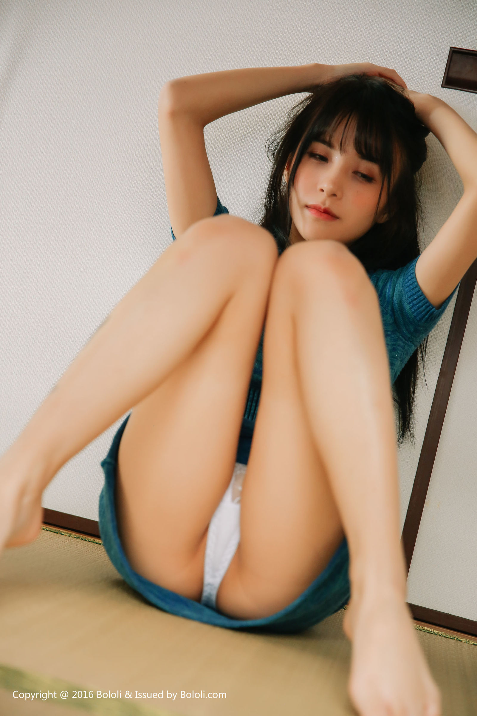 [Bololi波萝社] BOL.037 夏美酱 - 榻榻米南半球包臀裙VS日式花园人鱼线~[40](第19页)