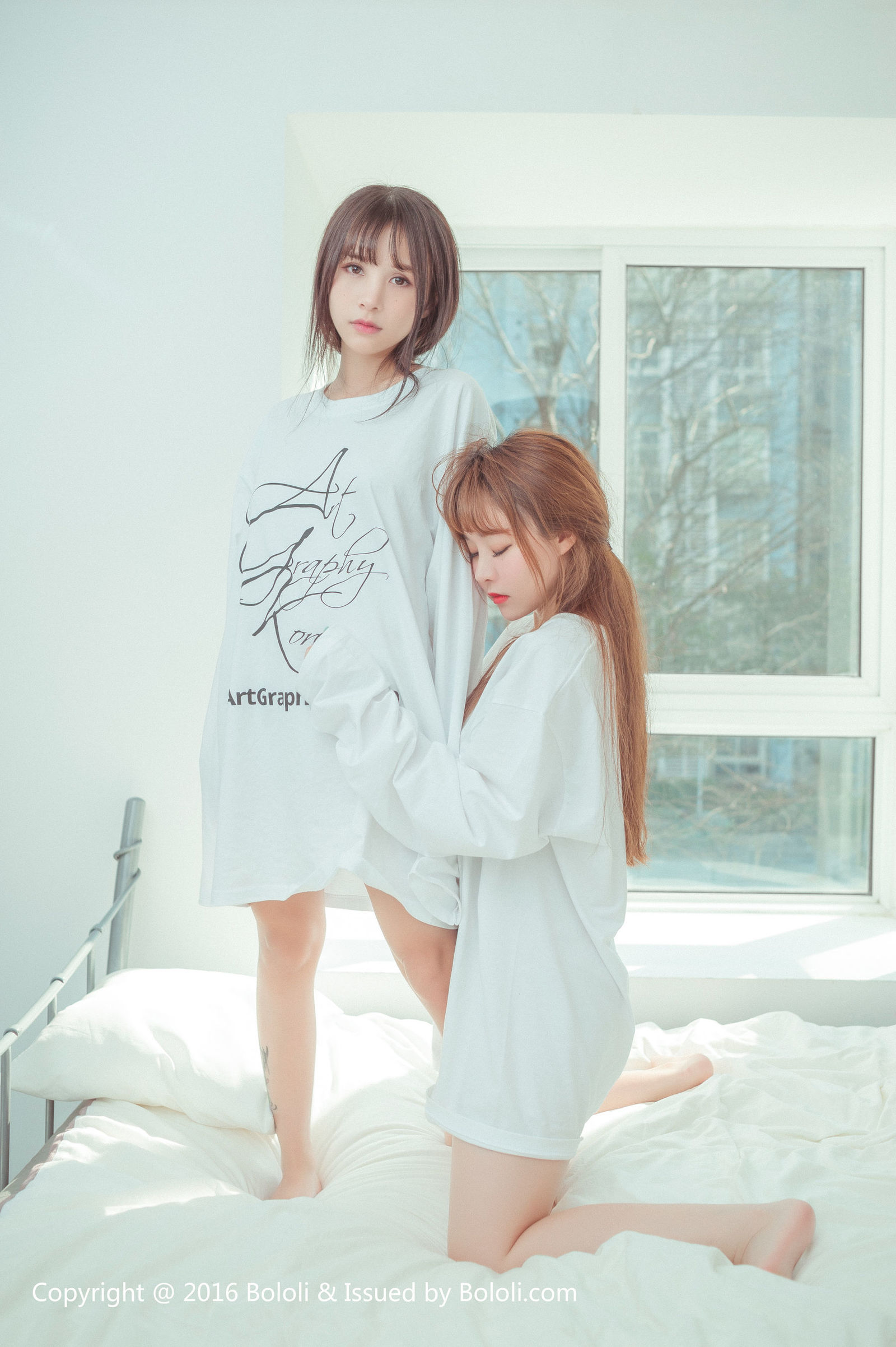 [Bololi波萝社] BOL.042 柳侑绮/夏美酱 - 超大尺度首度双人写真[50](第25页)