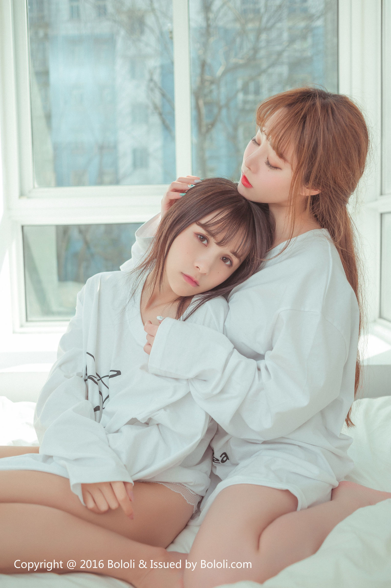 [Bololi波萝社] BOL.042 柳侑绮/夏美酱 - 超大尺度首度双人写真[50](第39页)