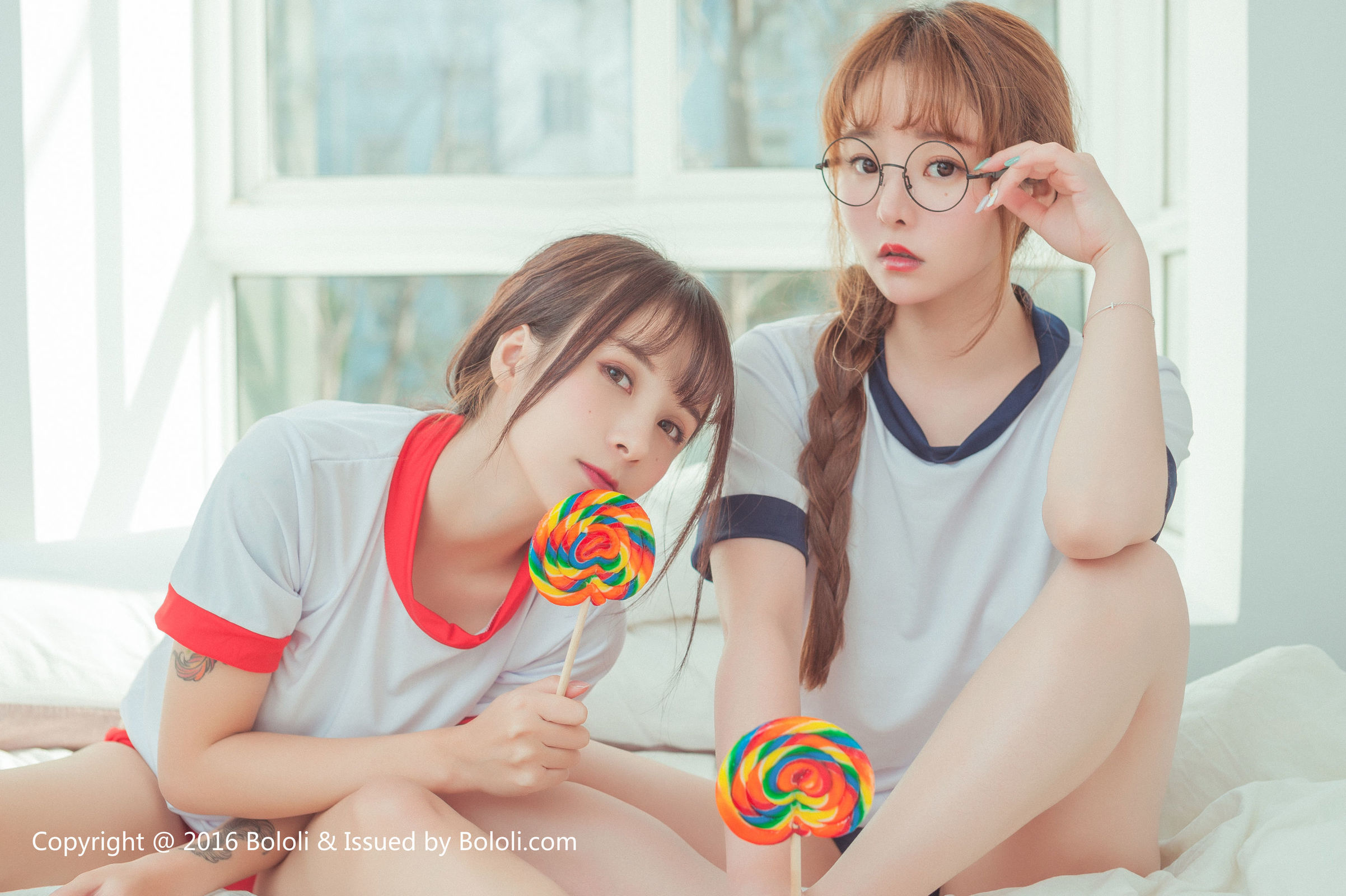 [Bololi波萝社] BOL.042 柳侑绮/夏美酱 - 超大尺度首度双人写真[50](第42页)
