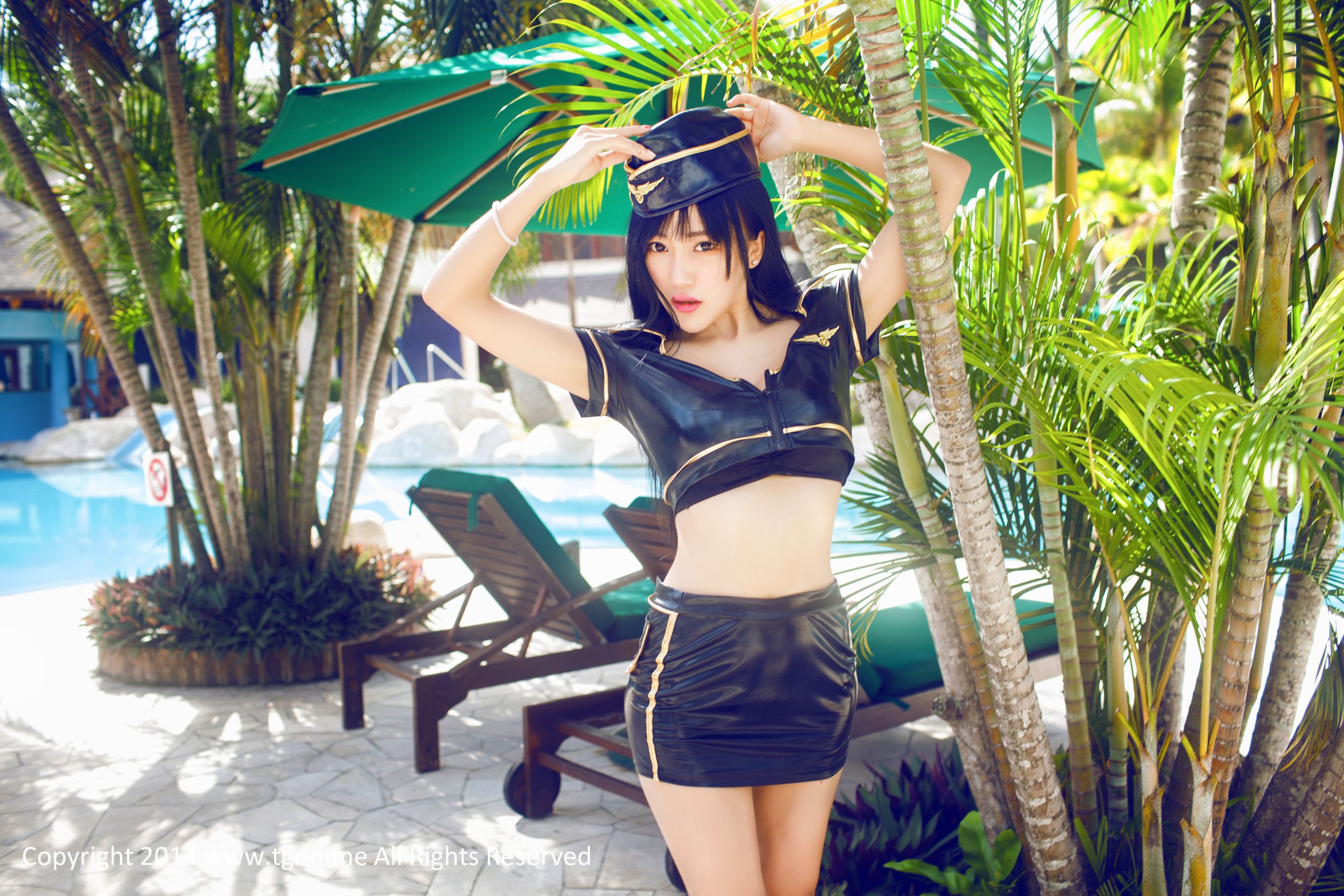[TGOD推女神] 杨上萱XOXO - 英伦空军制服[50](第29页)