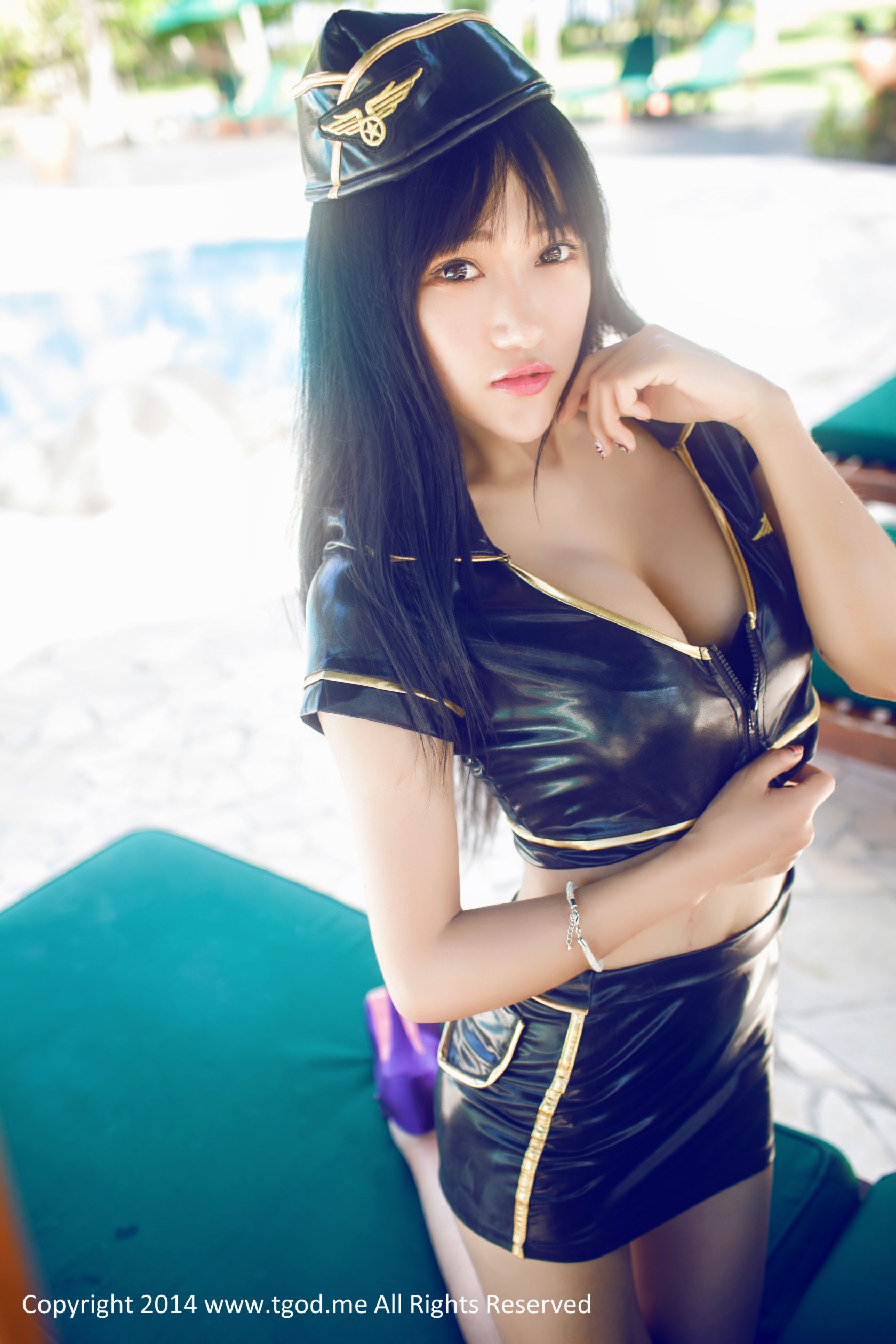 [TGOD推女神] 杨上萱XOXO - 英伦空军制服[50](第42页)