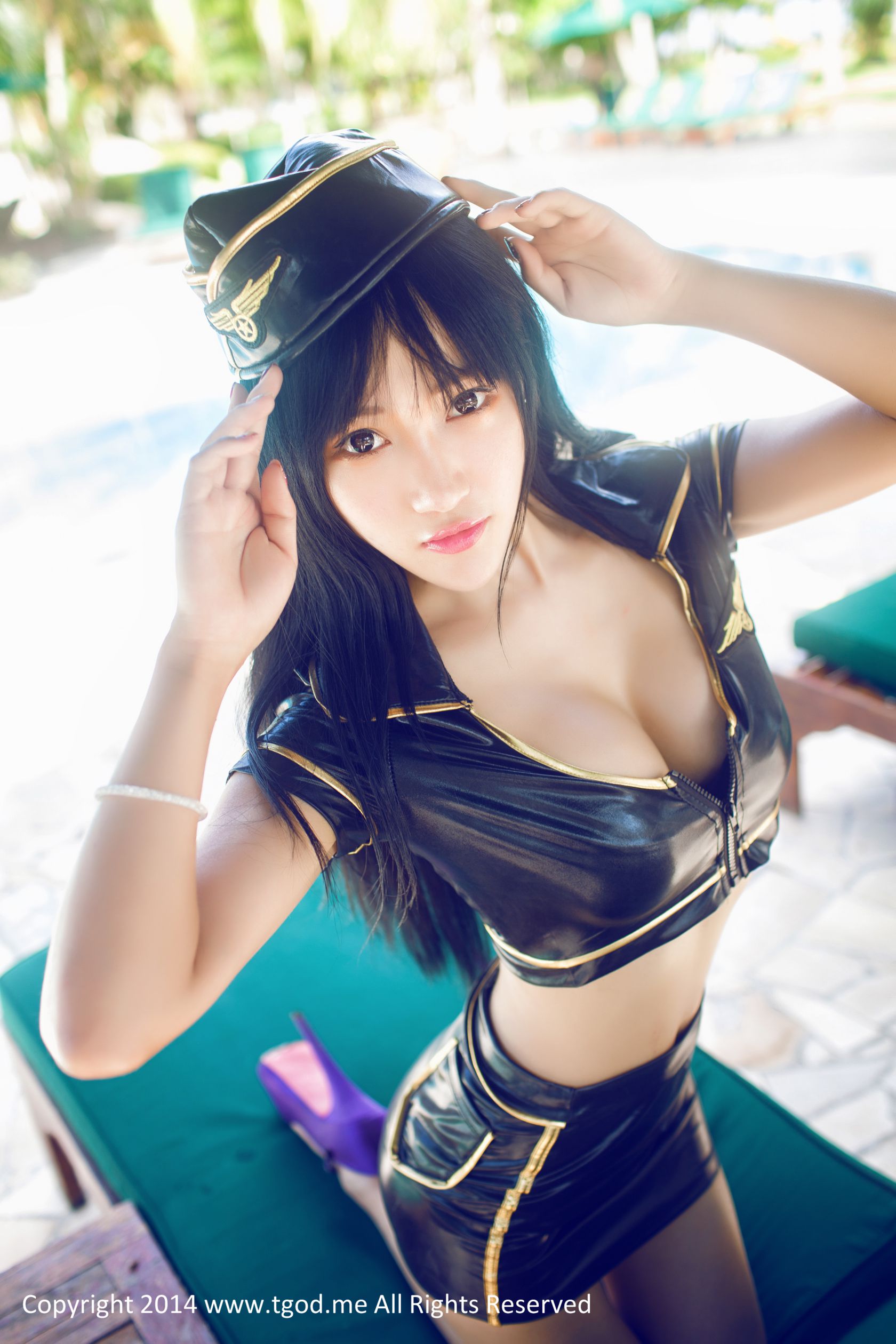 [TGOD推女神] 杨上萱XOXO - 英伦空军制服[50](第46页)