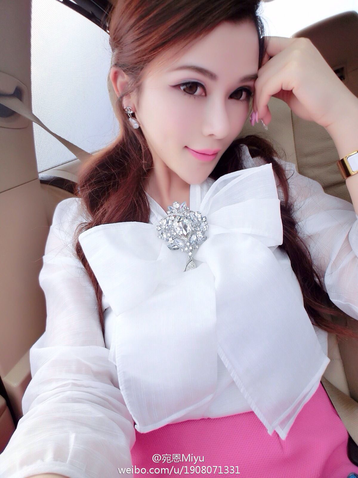 混血车模美女宛恩miyu  - 微博生活照+自拍照合集(一)[88](第56页)