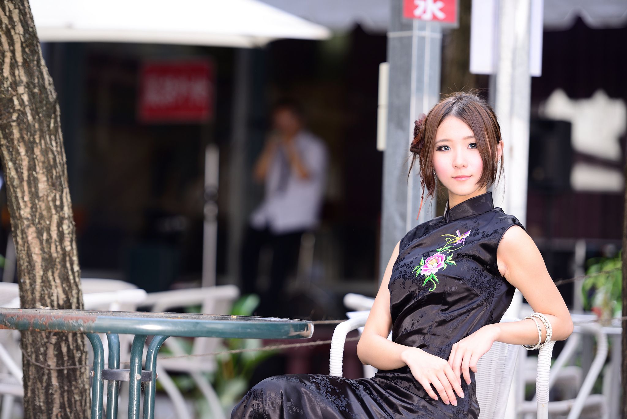 古典美女阿布 - 小清新红黑旗袍超高清写真[89](第63页)