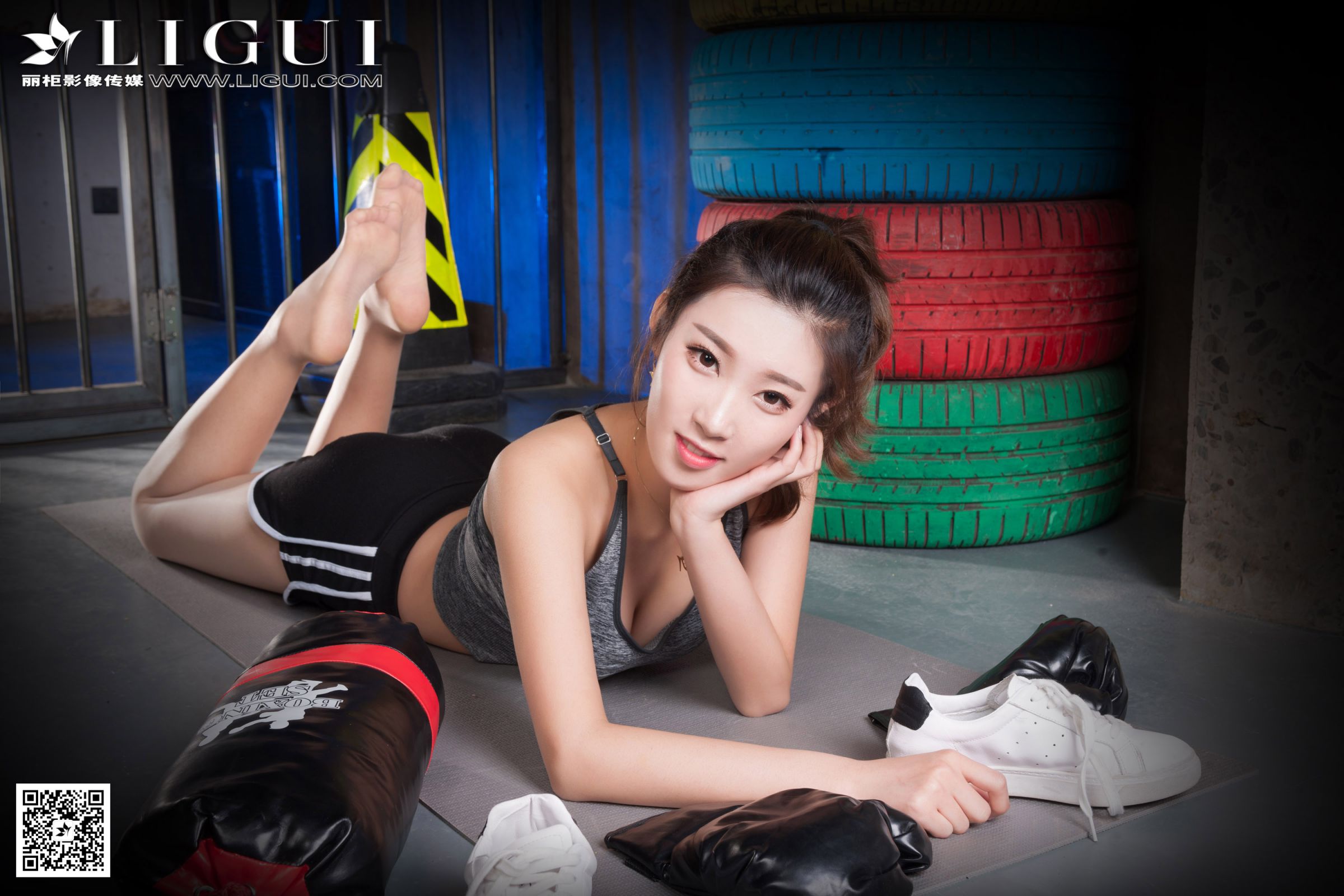 [Ligui丽柜] 筱筱 - 拳击运动少女丝足[28](第26页)