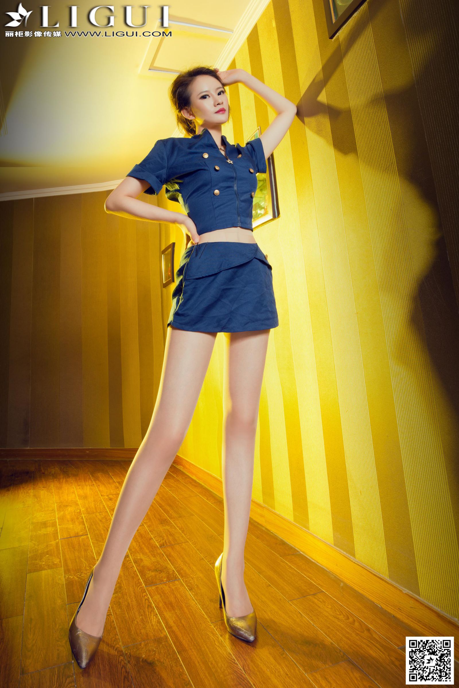 [Ligui丽柜] AMY - 极品长腿制服美女[57](第17页)